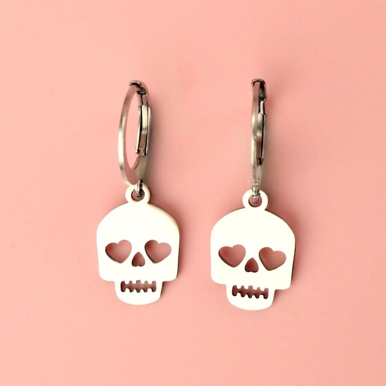 Lovely Bones Skull Earrings