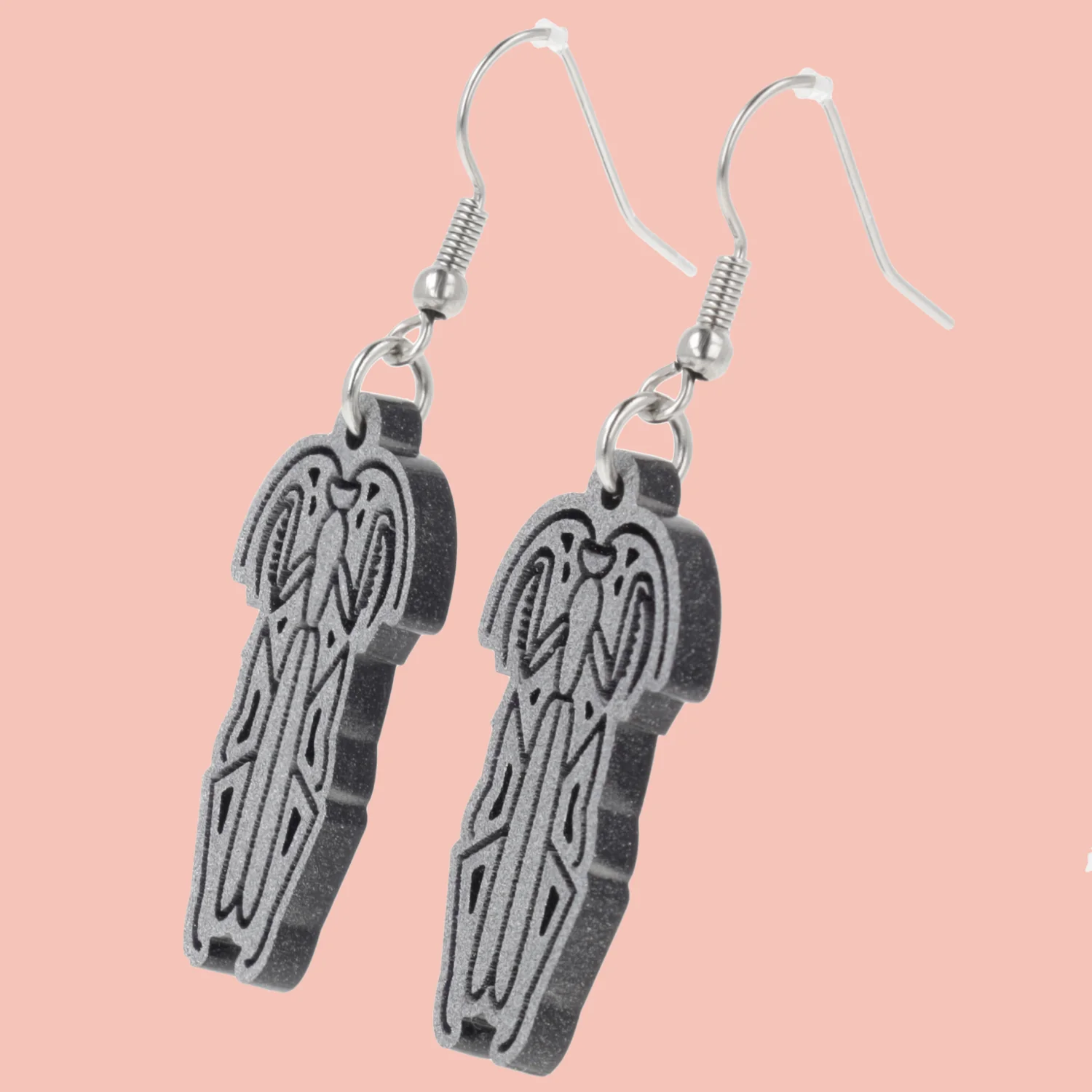 Maneater Praying Mantis Earrings - Image 4