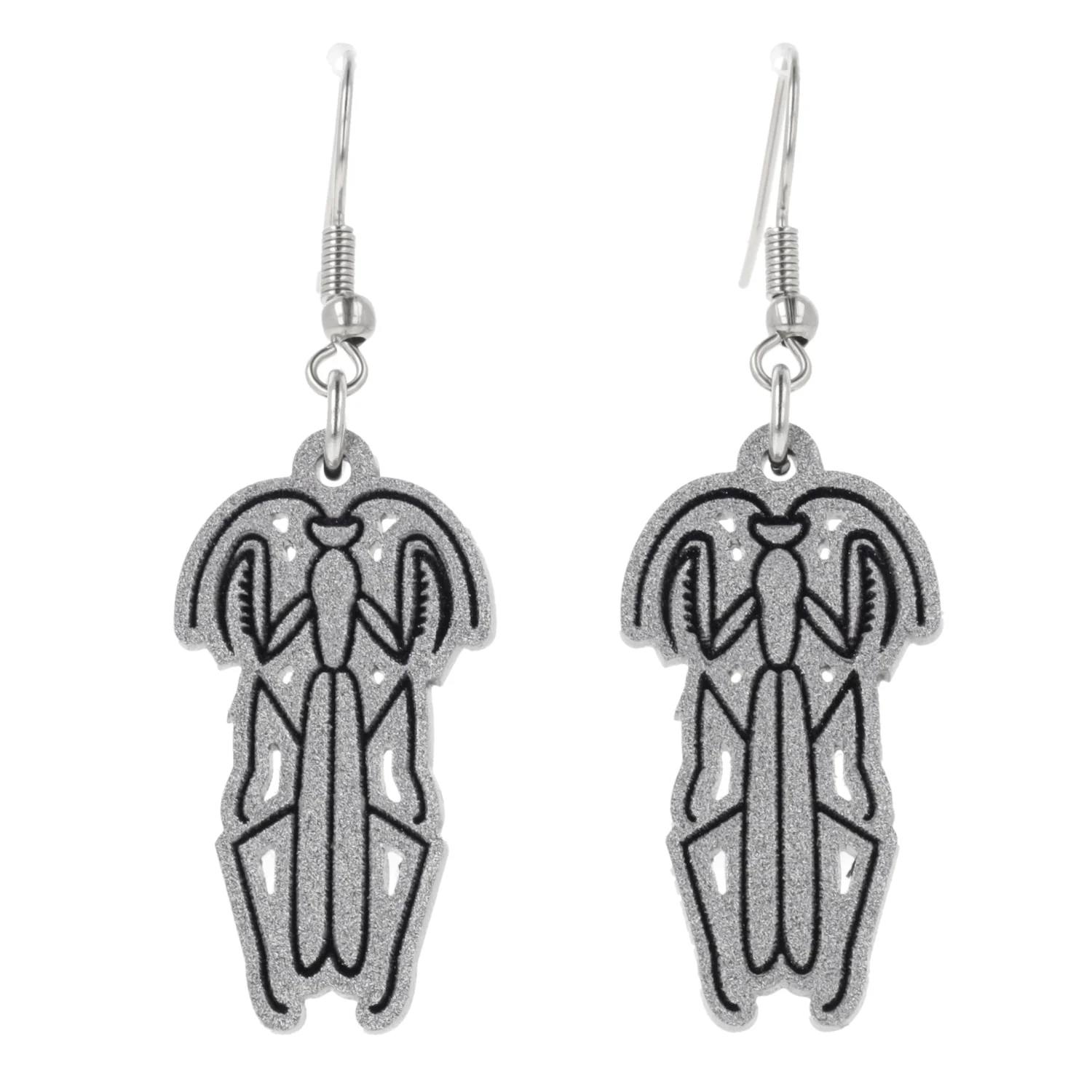 Maneater Praying Mantis Earrings - Image 6