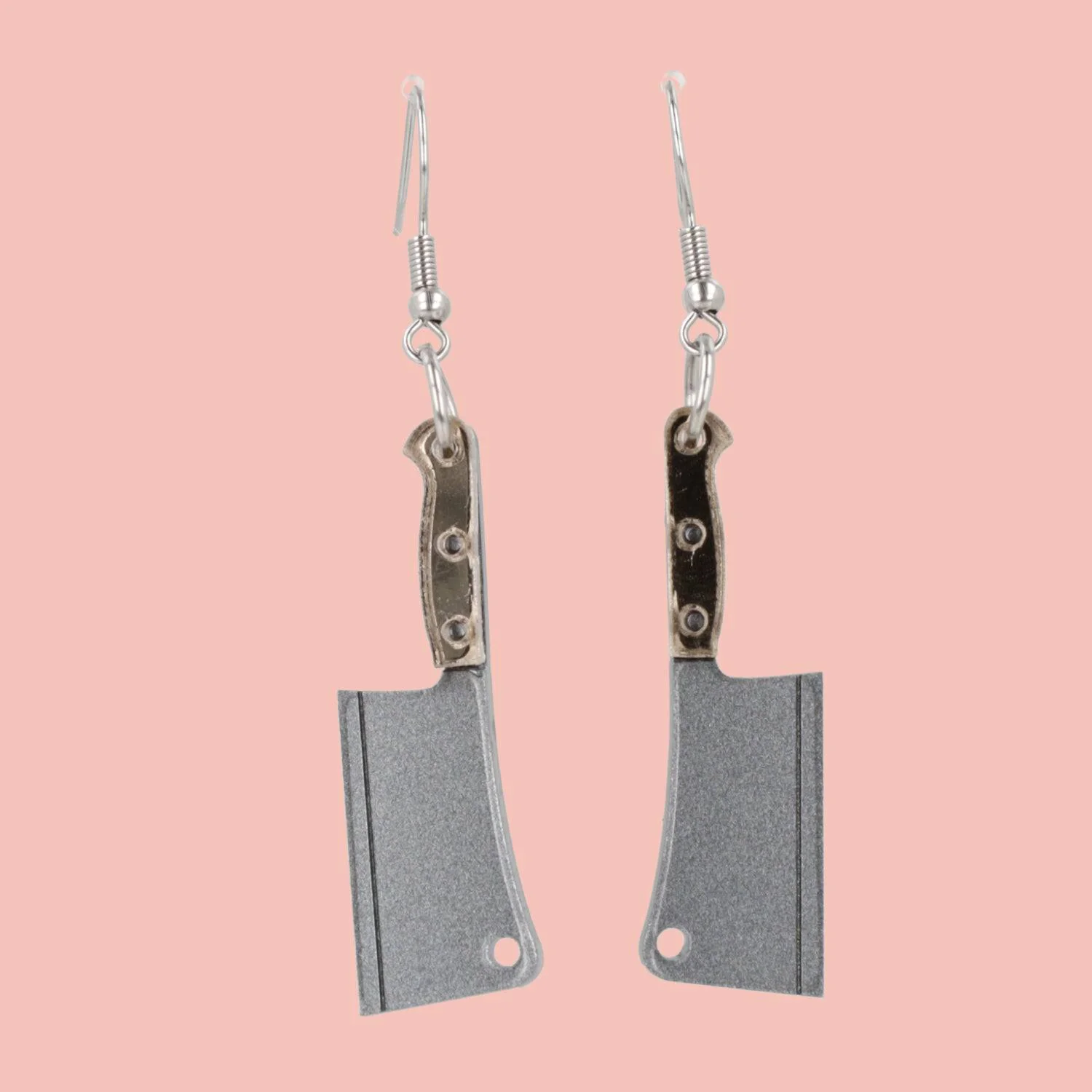 Meat Cleaver Earrings