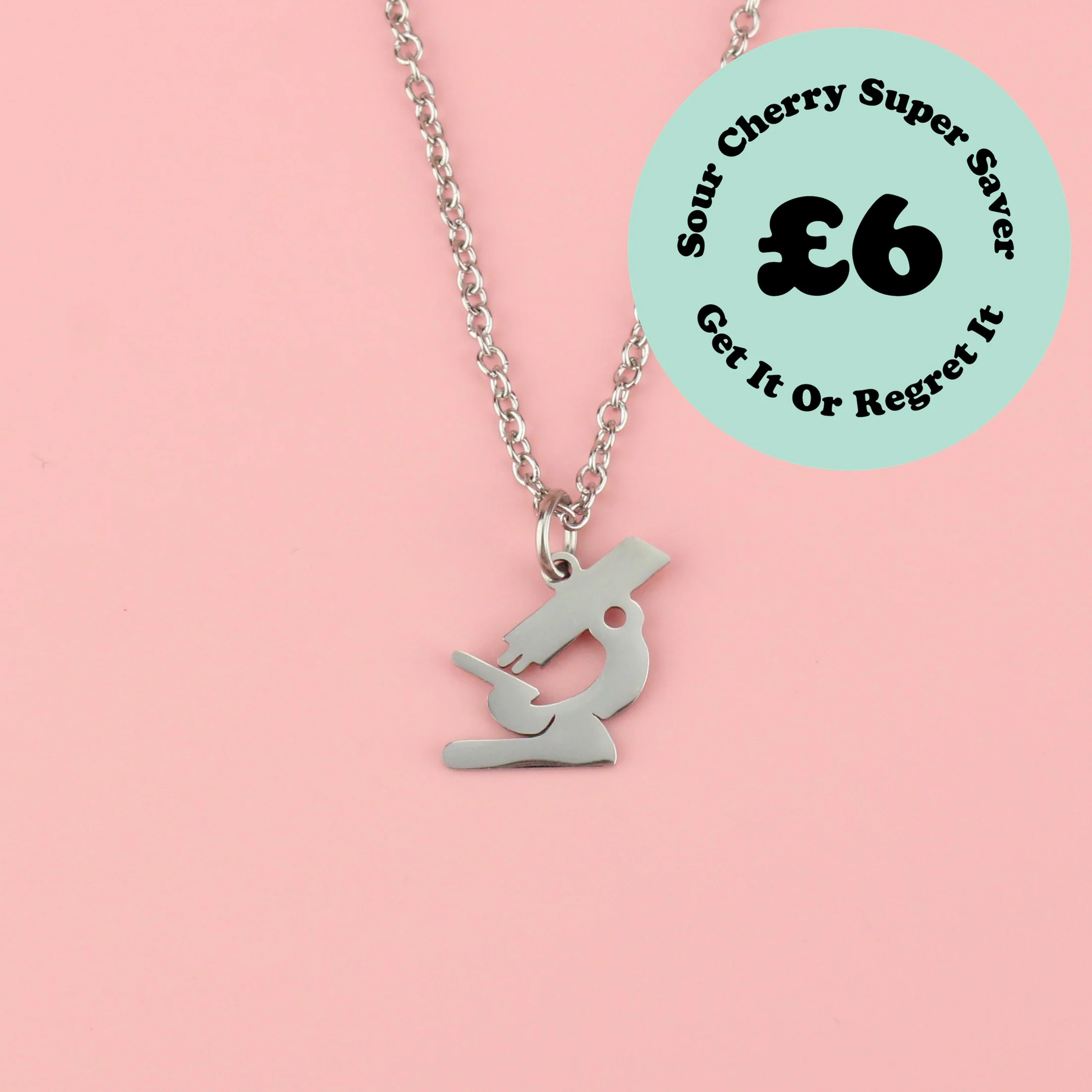 Microscope Necklace