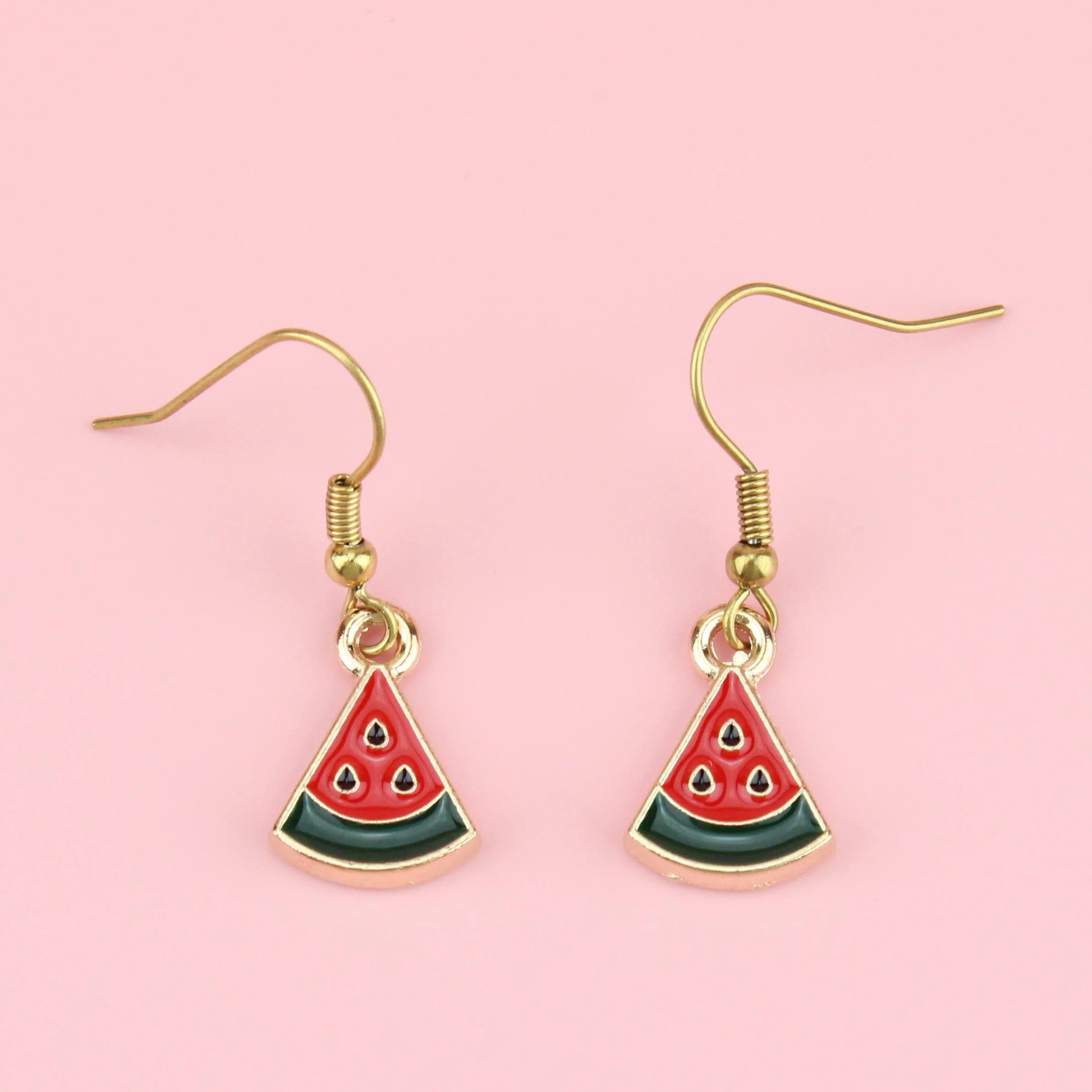 Mini Watermelon Earrings