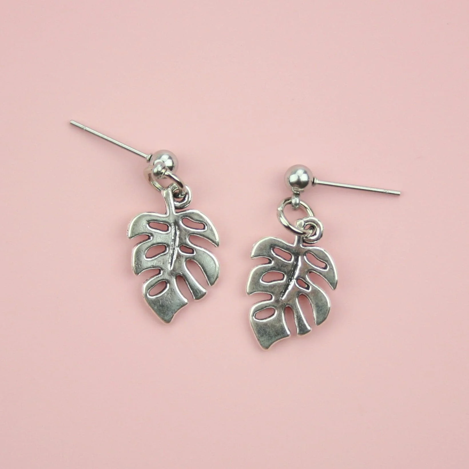 Monstera Earrings