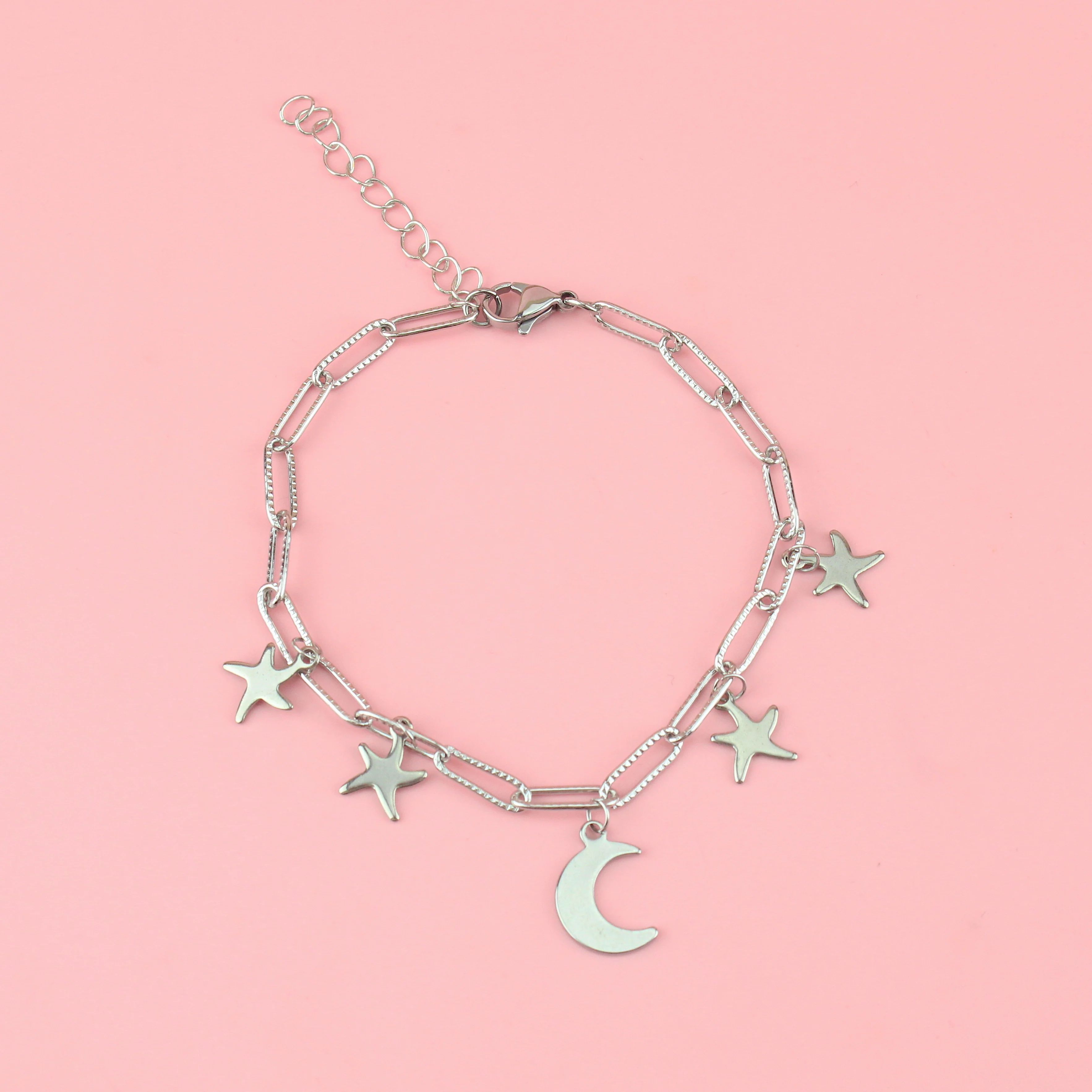 Moon and Star Bracelet