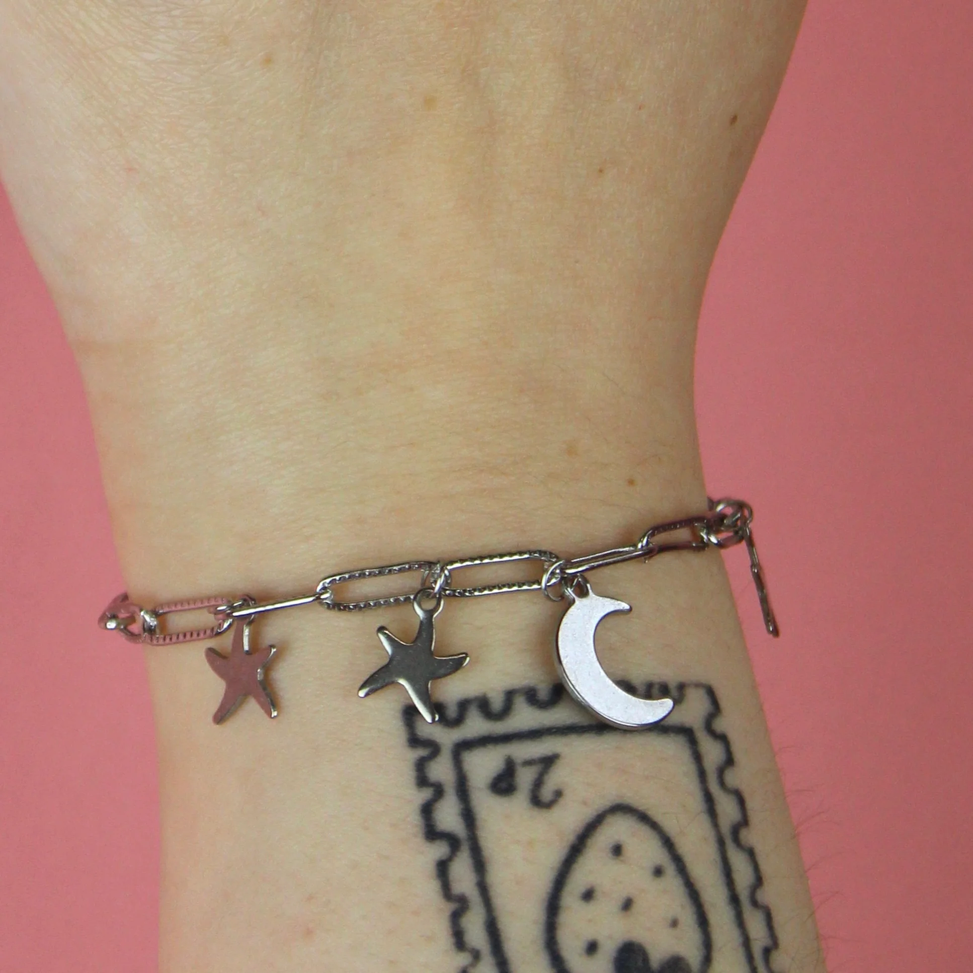 Moon and Star Bracelet - Image 2