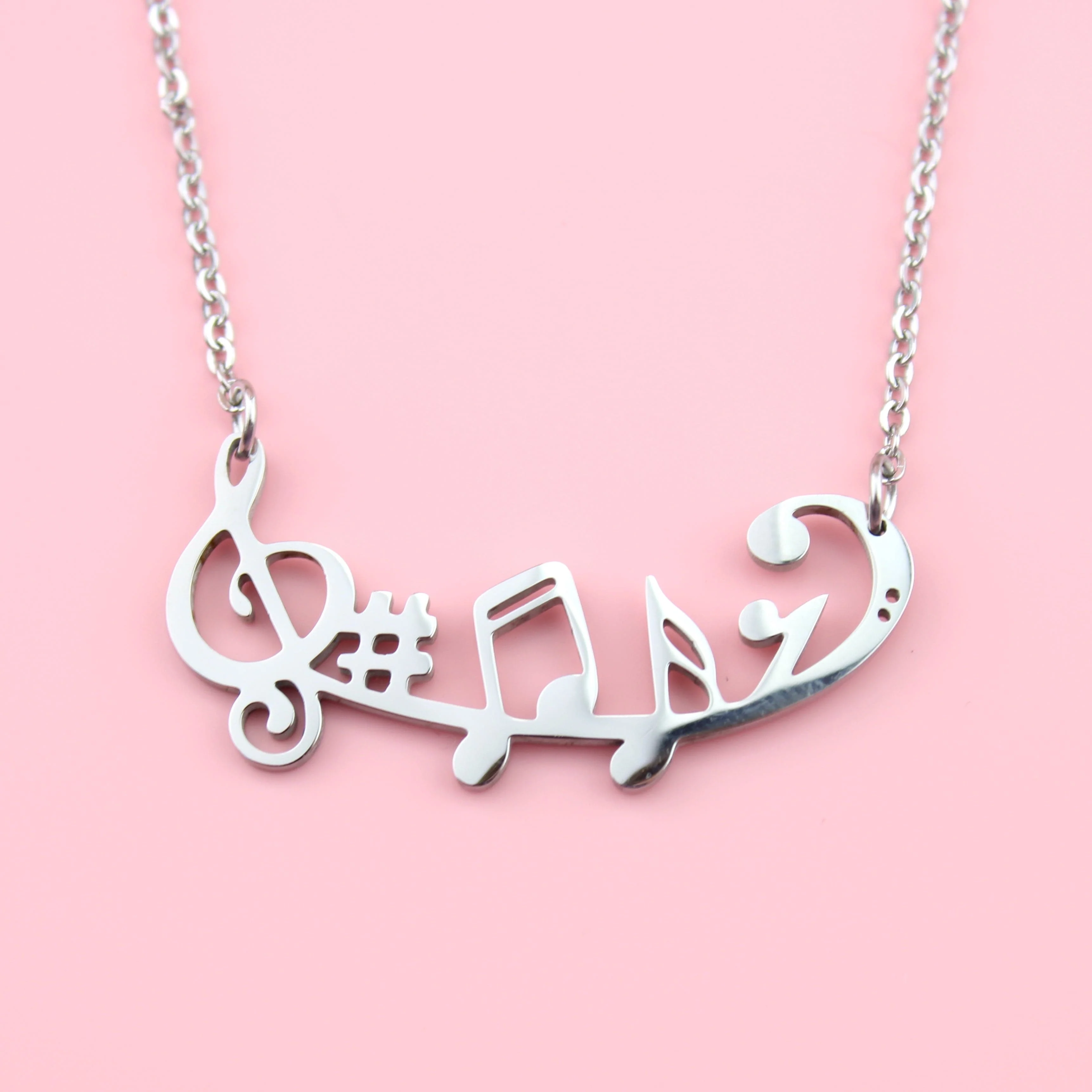 Music Note Necklace