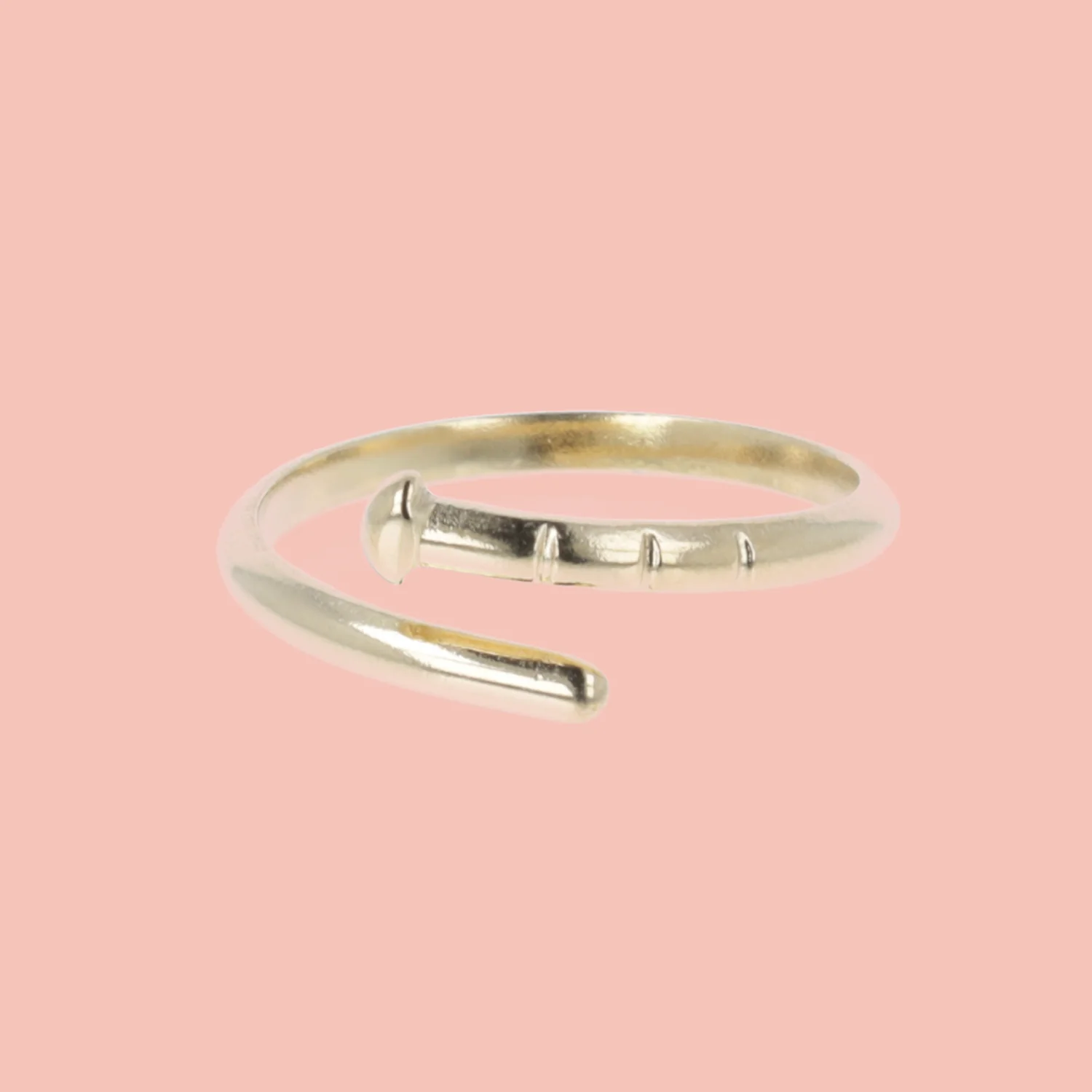 Nailed It Ring (Gold Plated)