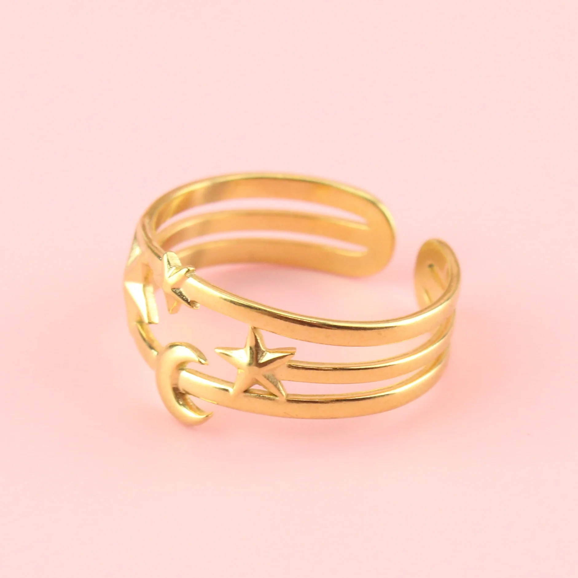 Night Sky Ring (Gold Plated) - Image 2