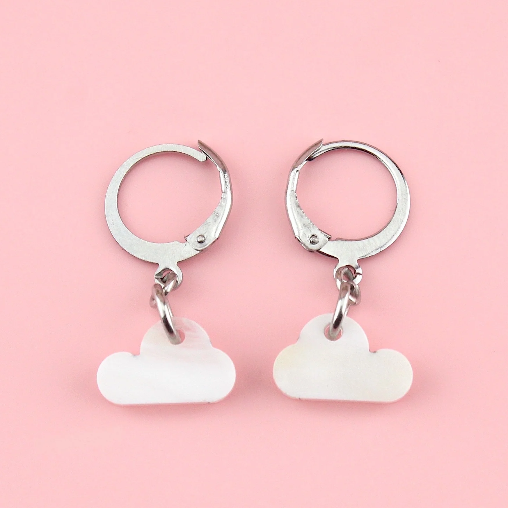 On Cloud 9 Hoop Earrings