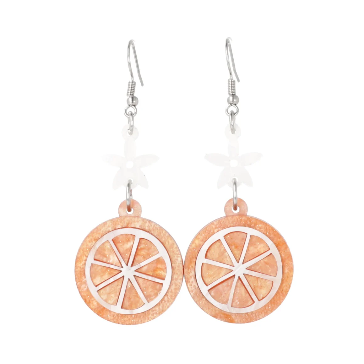 Orange Slice Earrings - Image 8