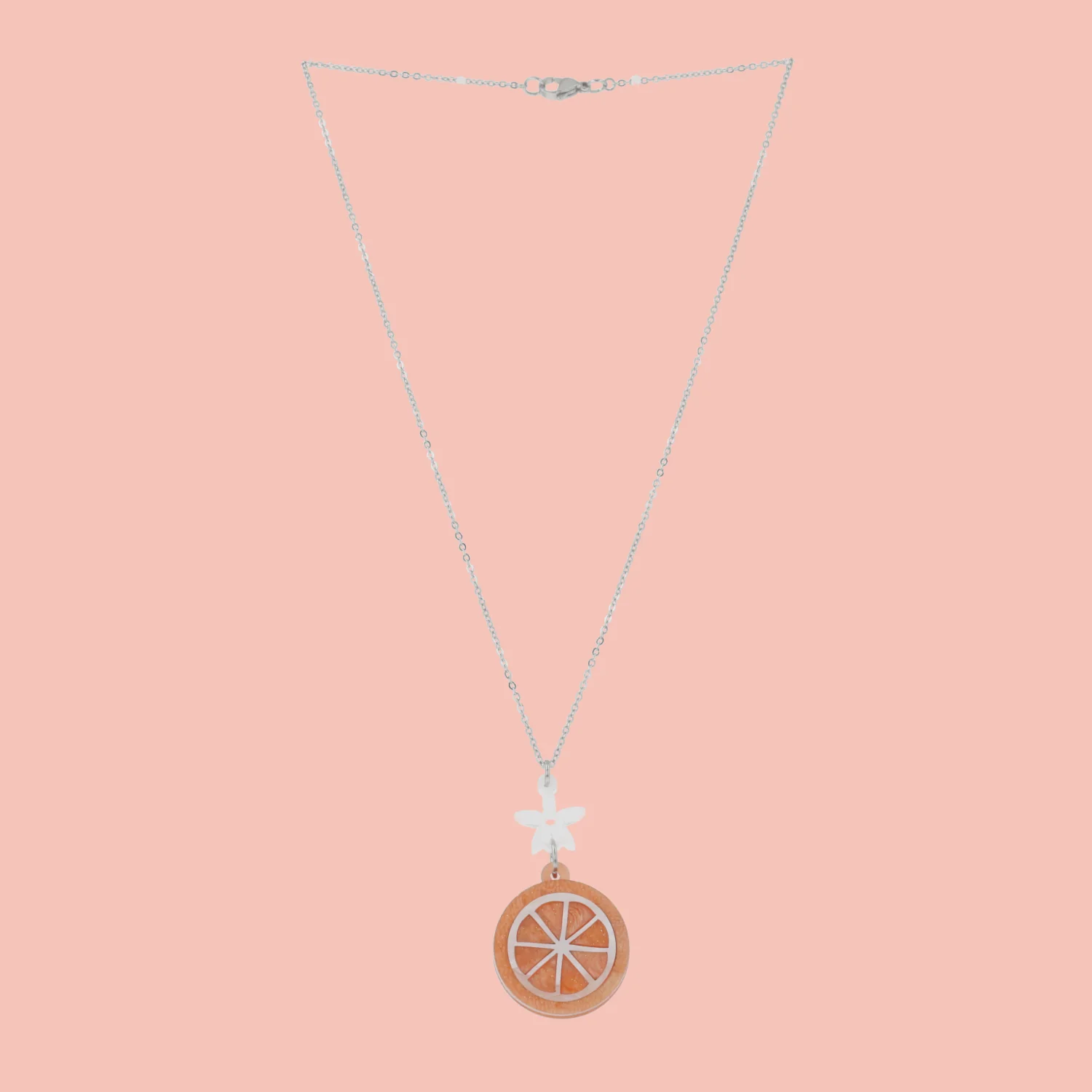 Orange Slice Necklace - Image 4