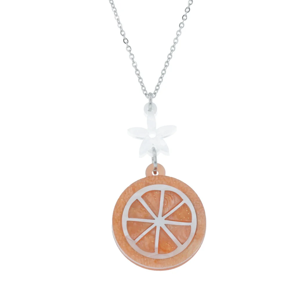 Orange Slice Necklace - Image 8