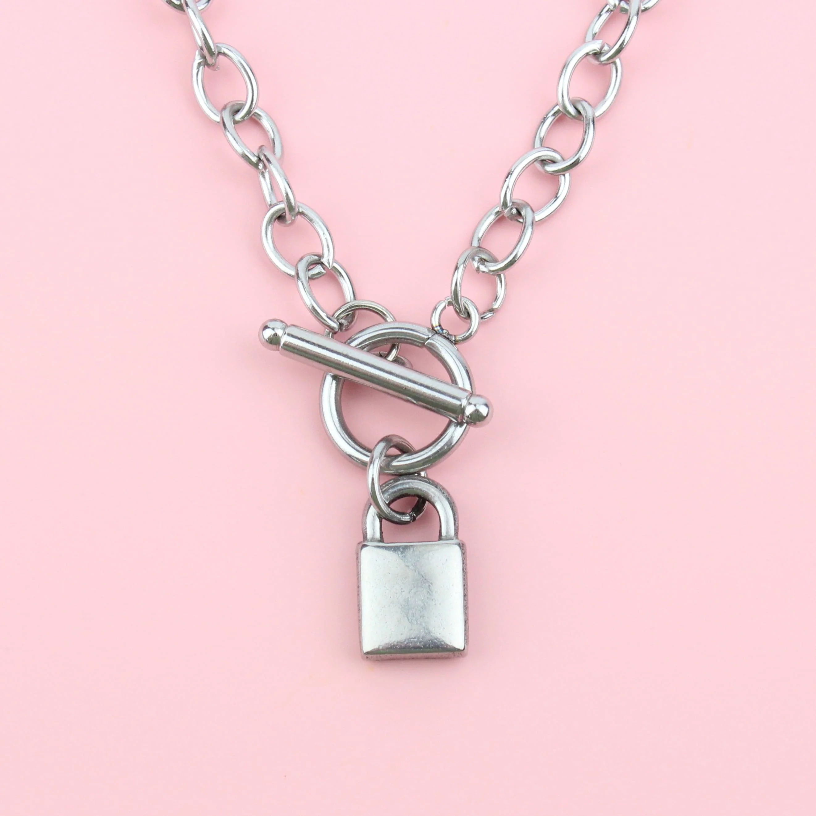 Padlock Chain Necklace