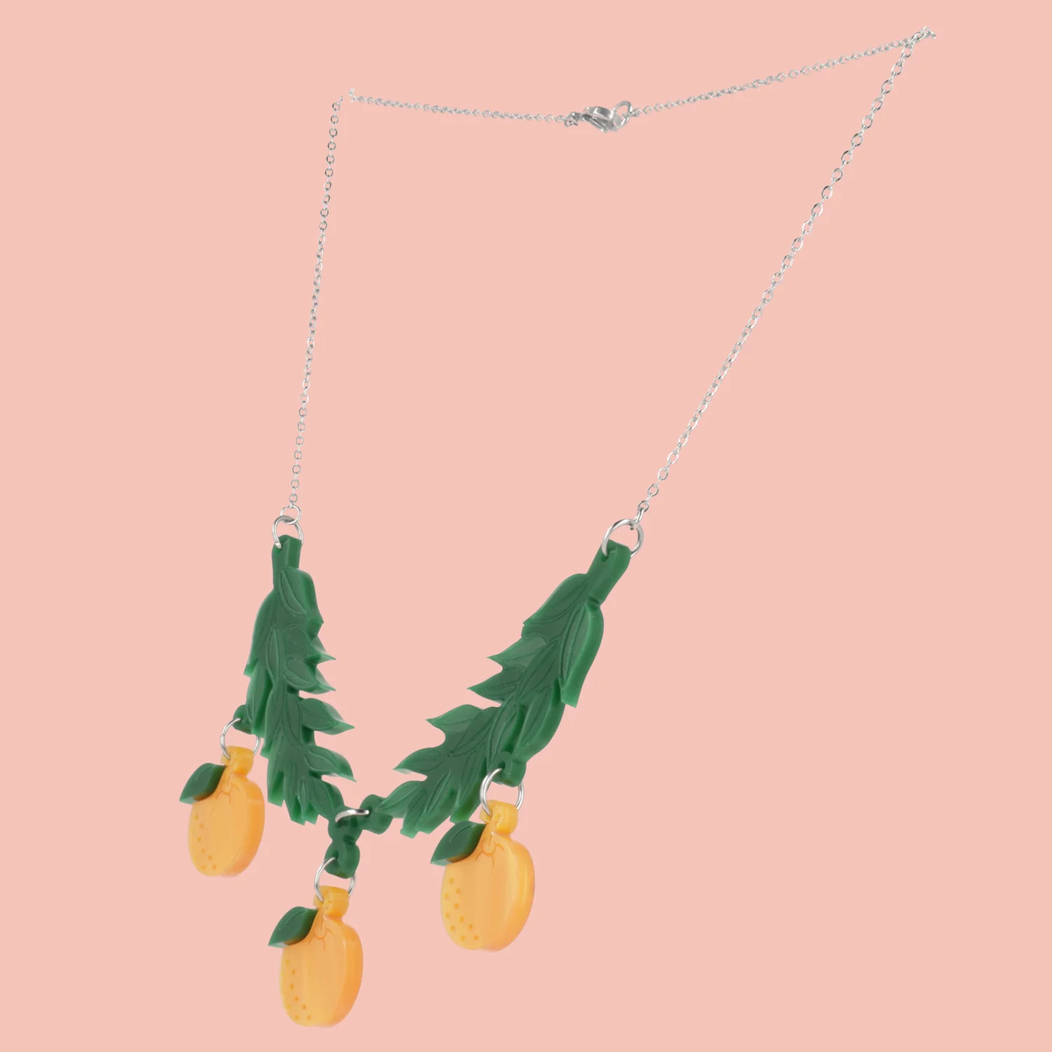 Peel The Love Orange Necklace - Image 2