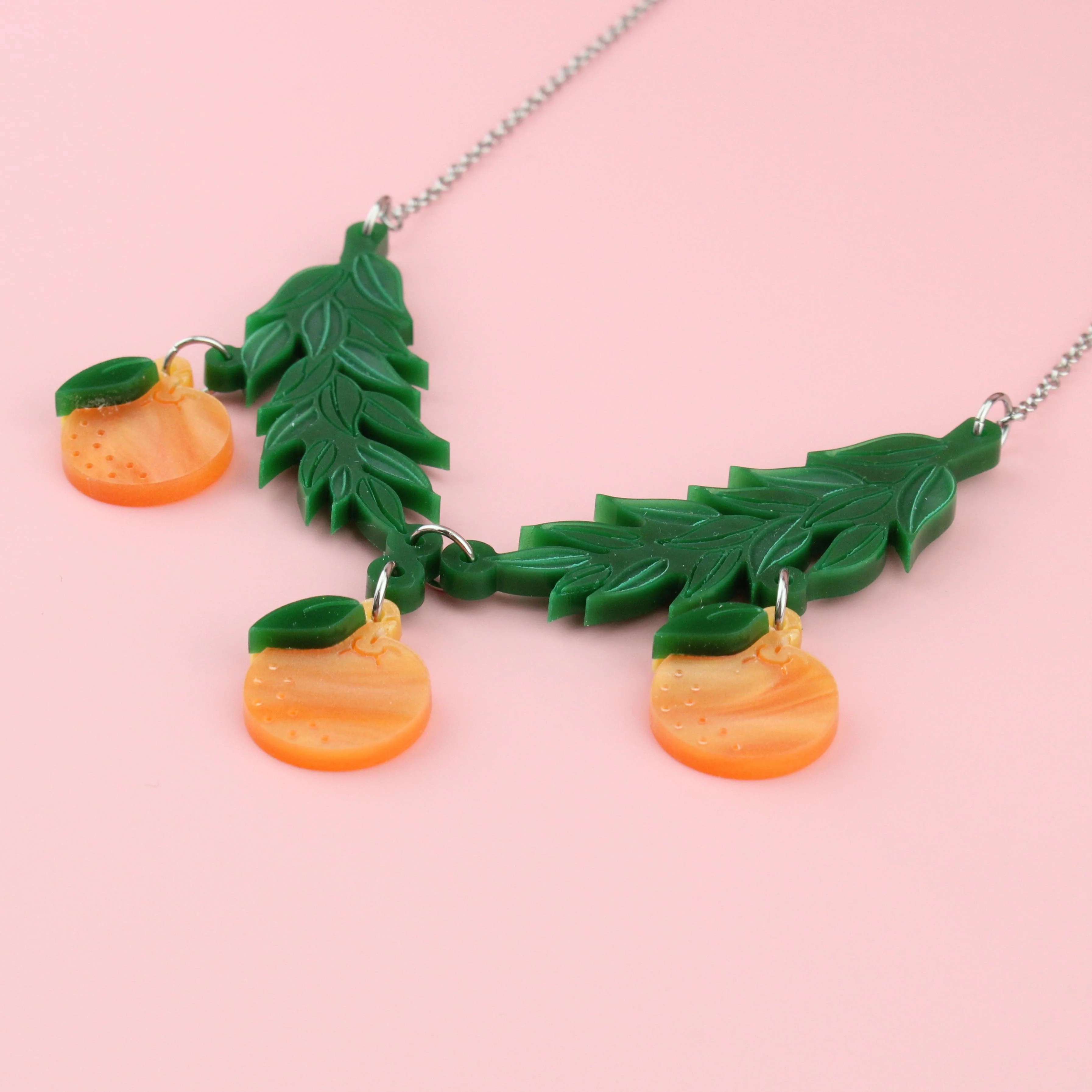 Peel The Love Orange Necklace - Image 7