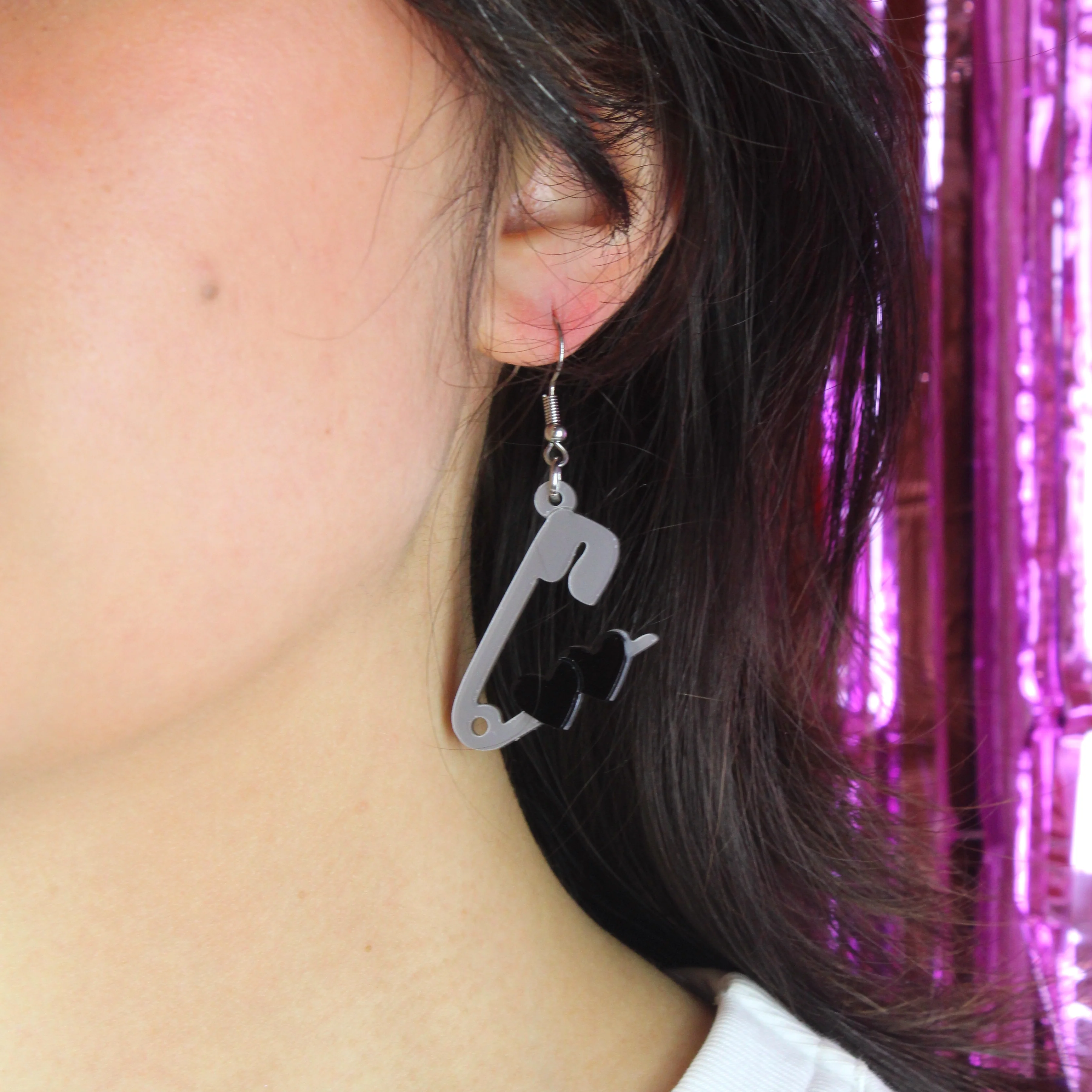 Pin Love With You Earrings - Image 3