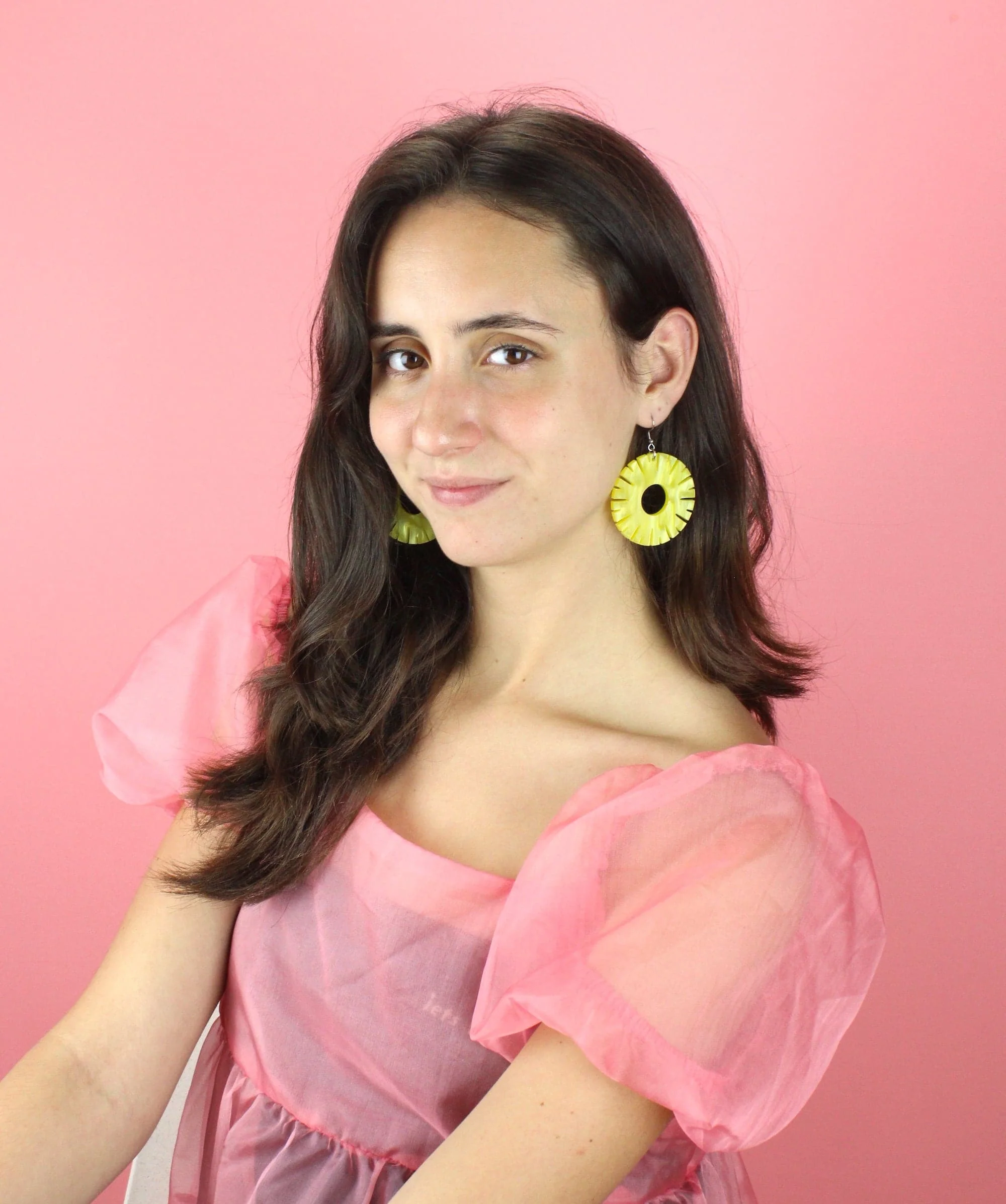 Pineapple Ring Earrings - Image 5