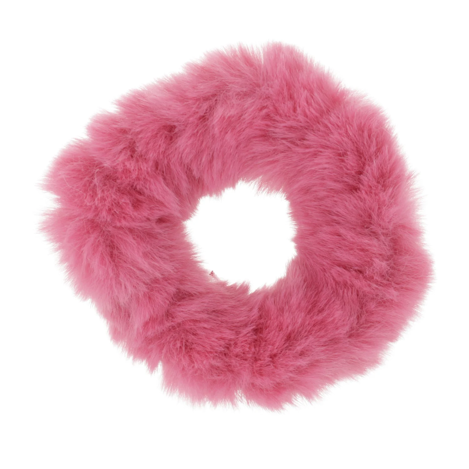 Pink Fuffy Scrunchie - Image 2