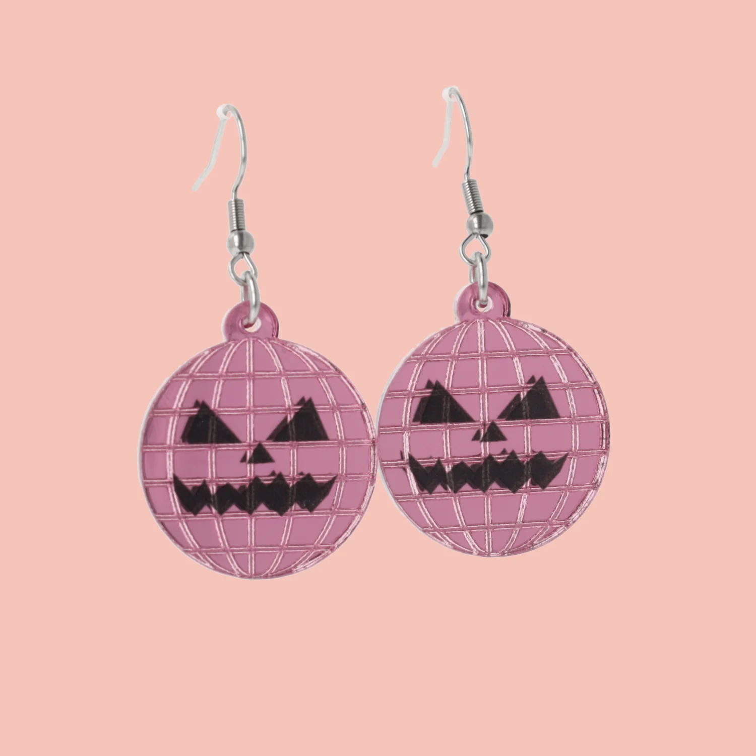Pink I'm Feeling Gourd Earrings - Image 2