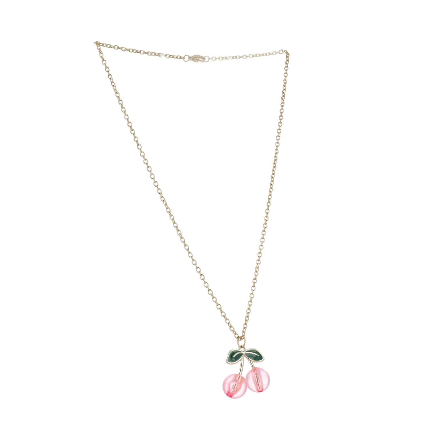 Pink Perfection Cherry Necklace - Image 5