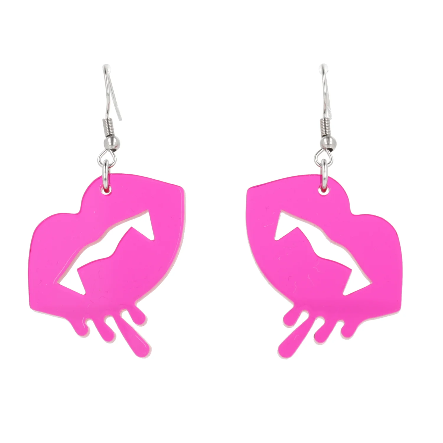 Pink What Would Buffy Do? Earrings - Image 3