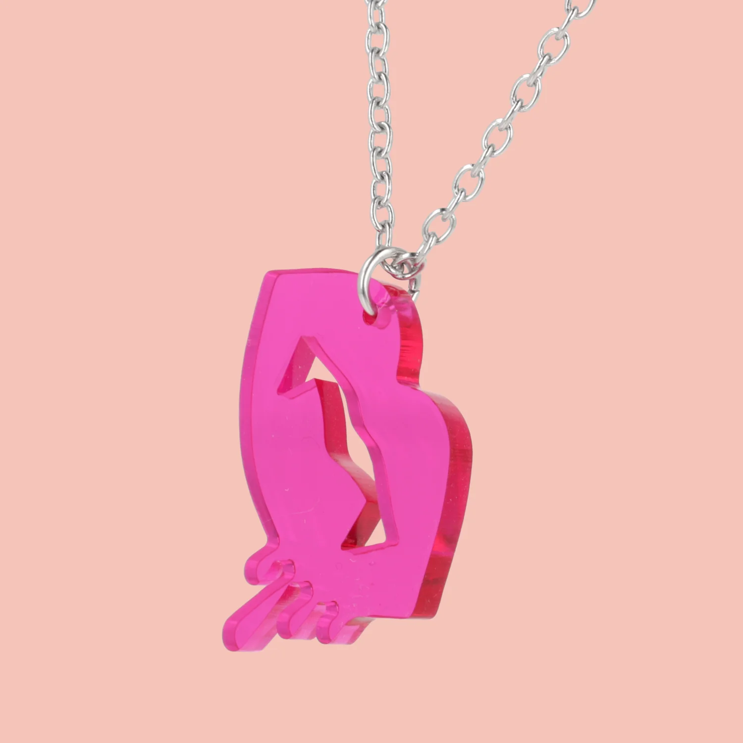 Pink What Would Buffy Do? Necklace - Image 2