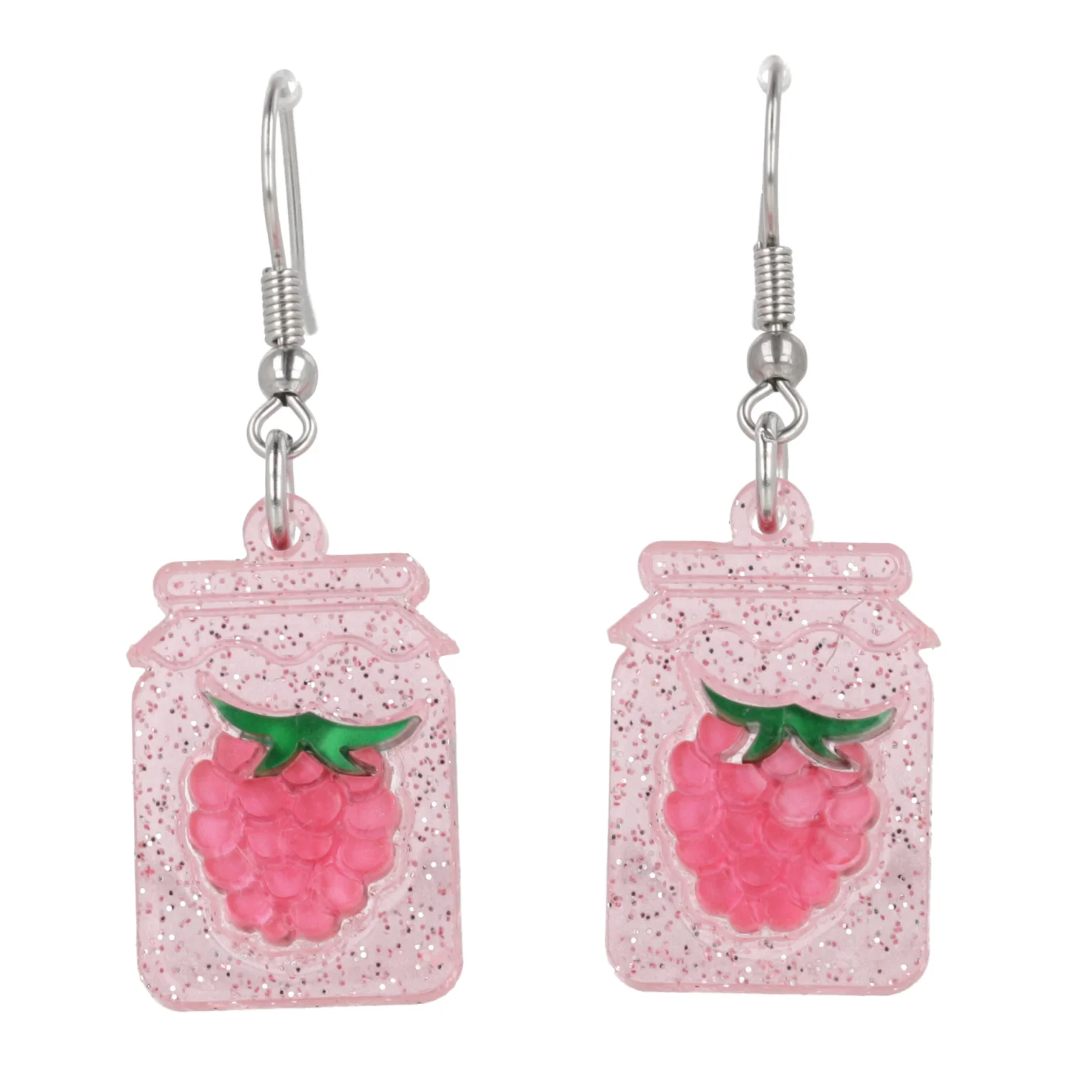 Pump Up The Jam Earrings - Raspberry - Image 6