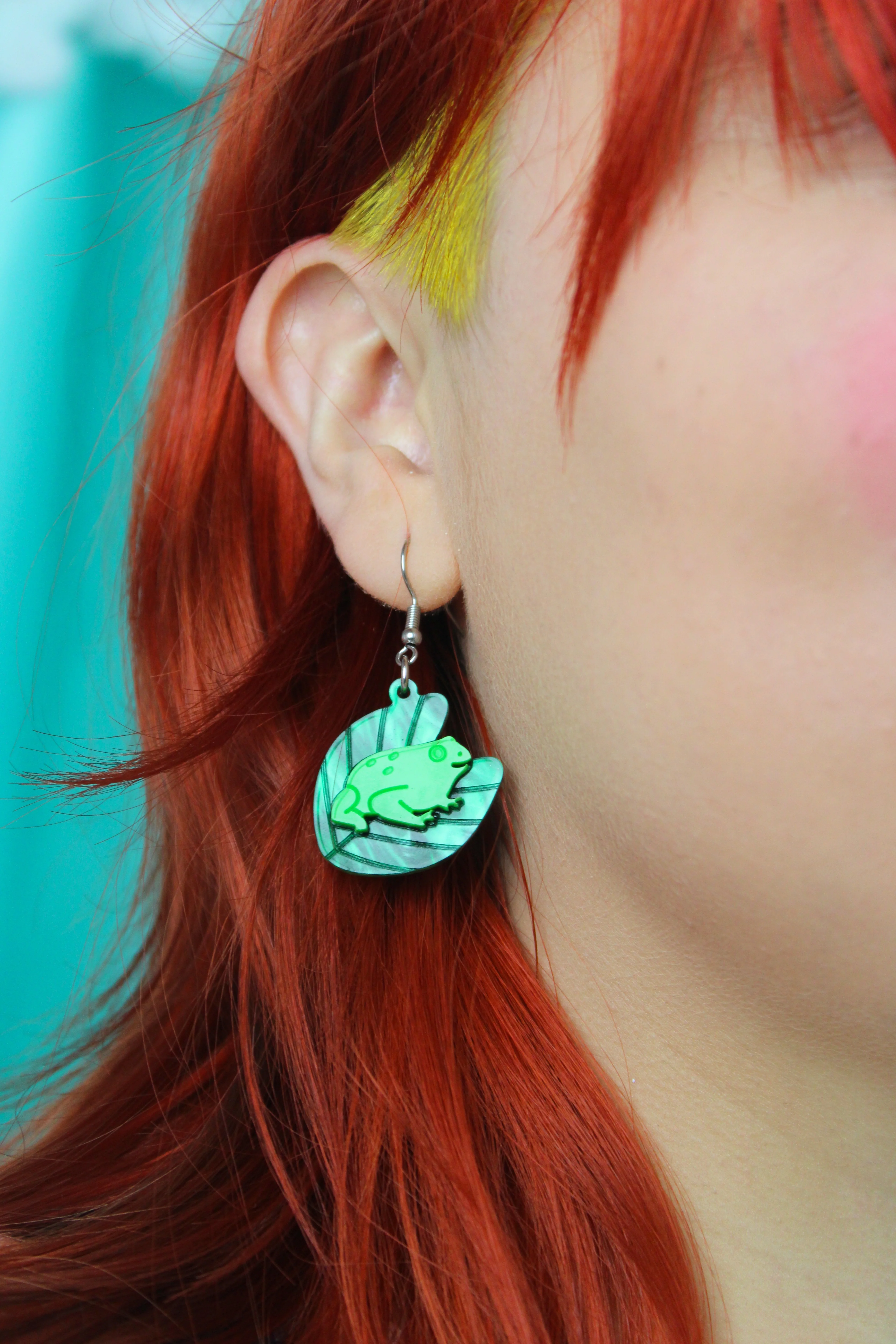 Quite Ribbiting Earrings - Image 5