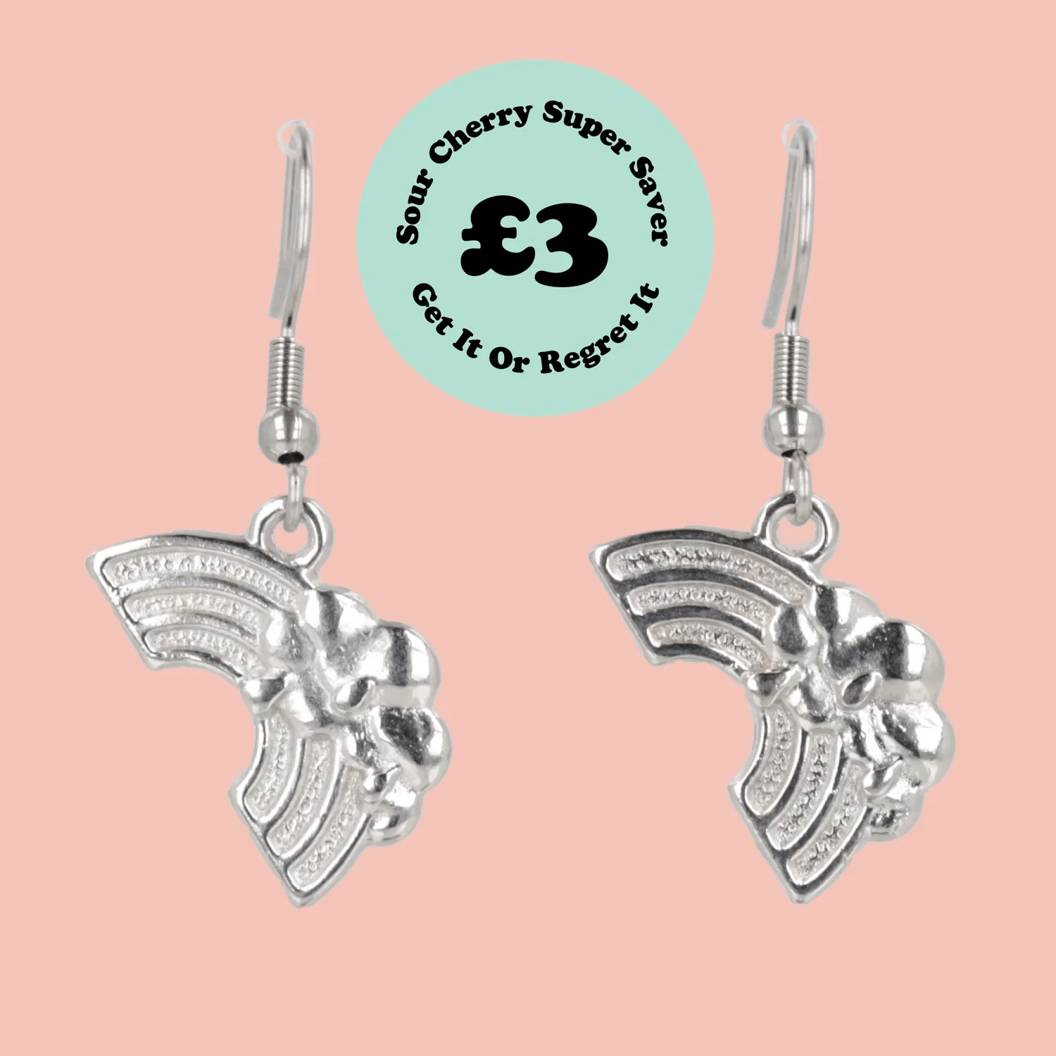 Rainbow and Cloud Earrings