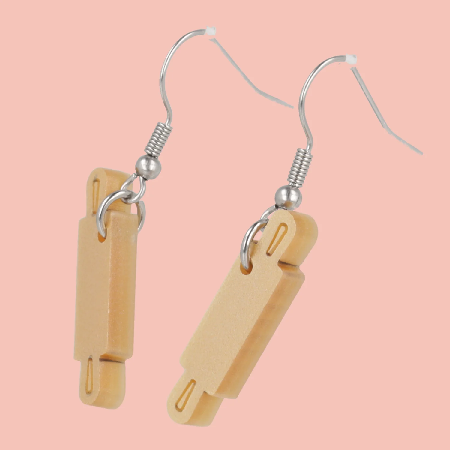 Rolling Pin Earrings - Image 3