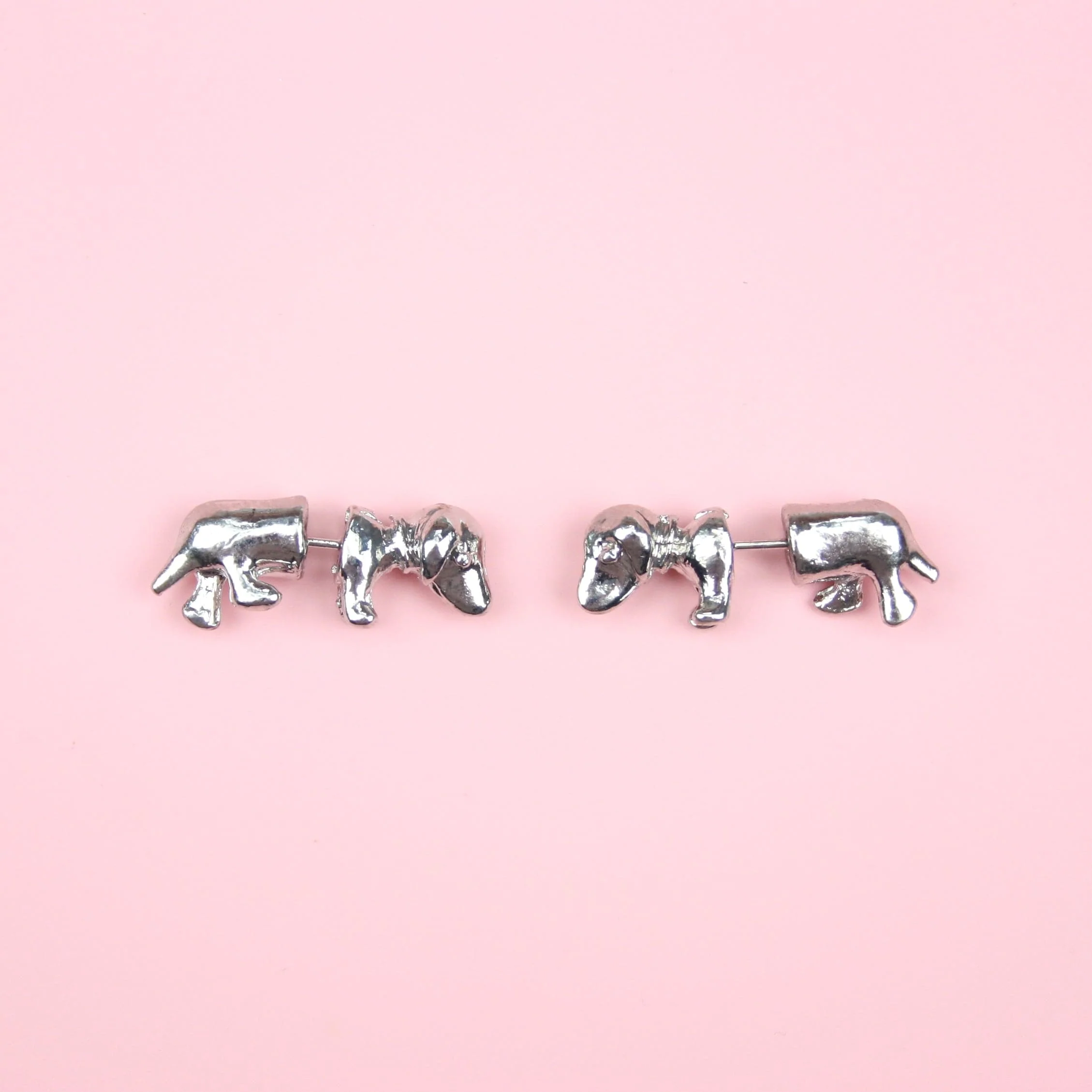 Sausage Dog 2 Piece Stud Earrings