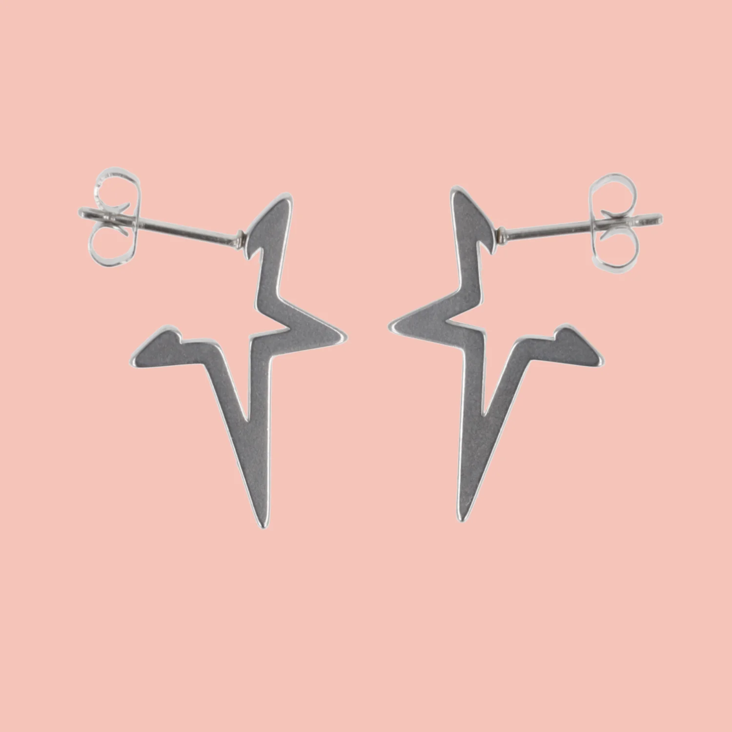 Scene Queen Star Stud Earrings - Image 2