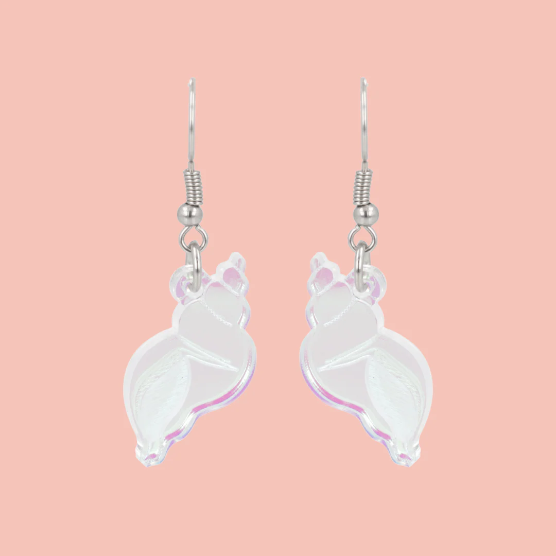 Shell Yeah Earrings (Iridescent) - Image 7