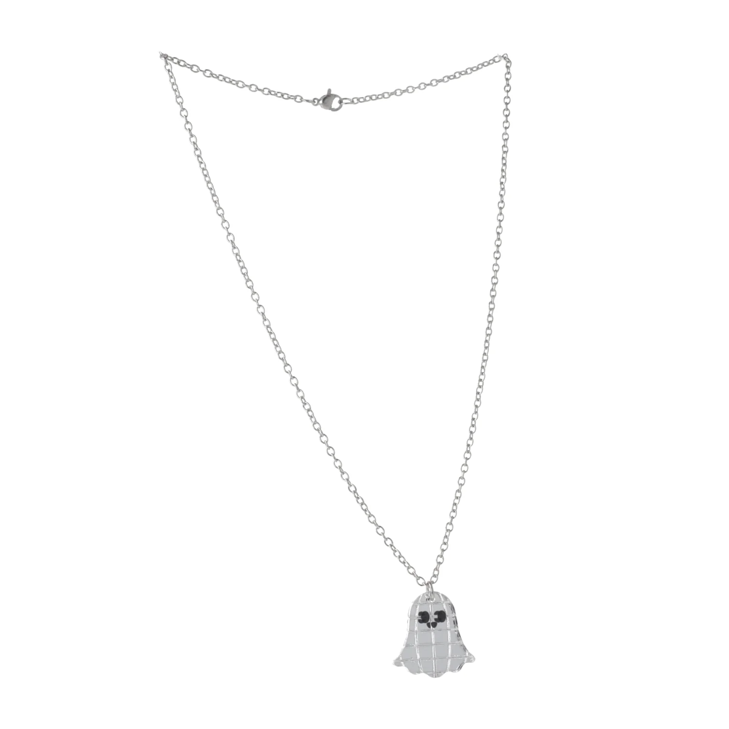 Silver Boo-gie Nights Ghost Necklace - Image 3