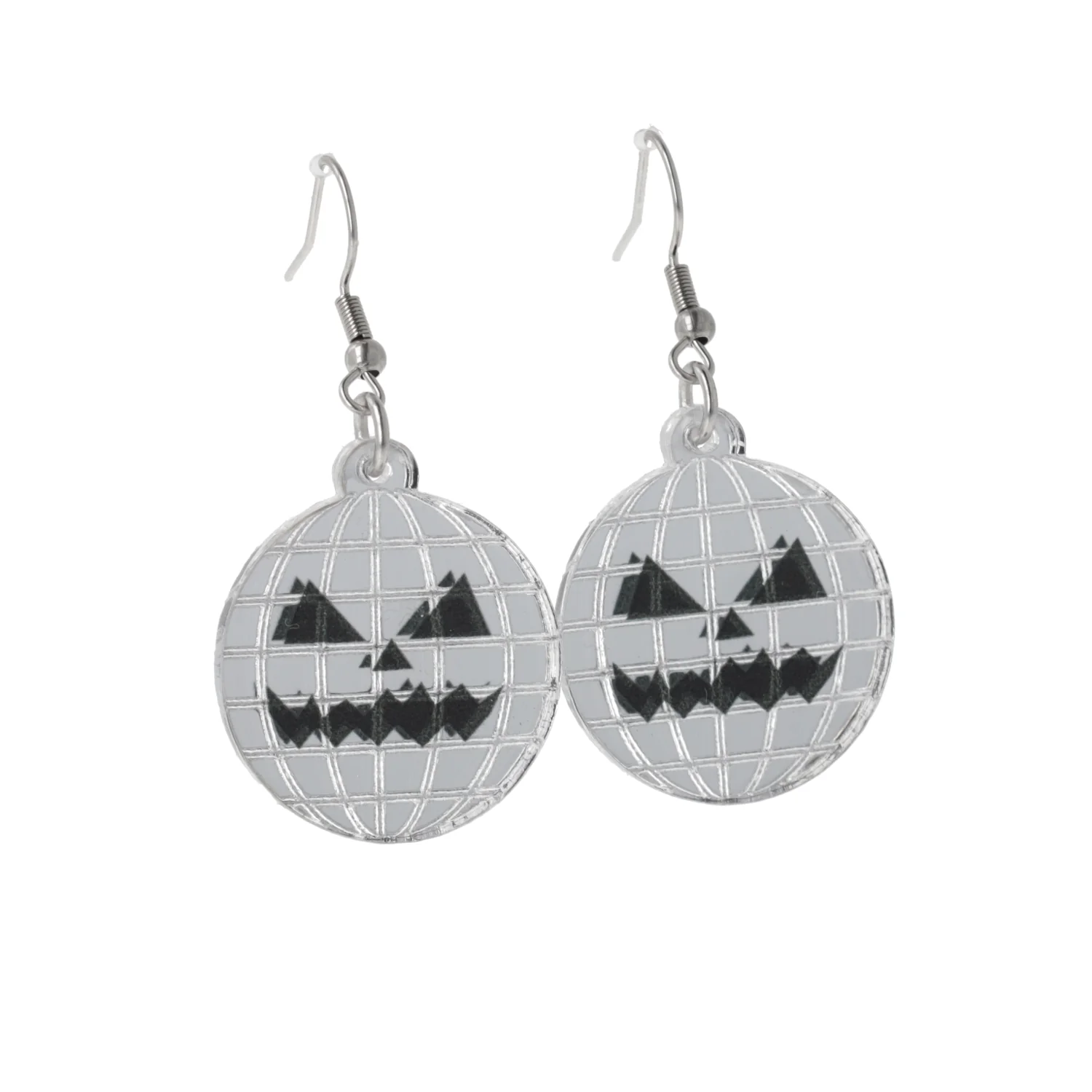 Silver I'm Feeling Gourd Earrings - Image 2
