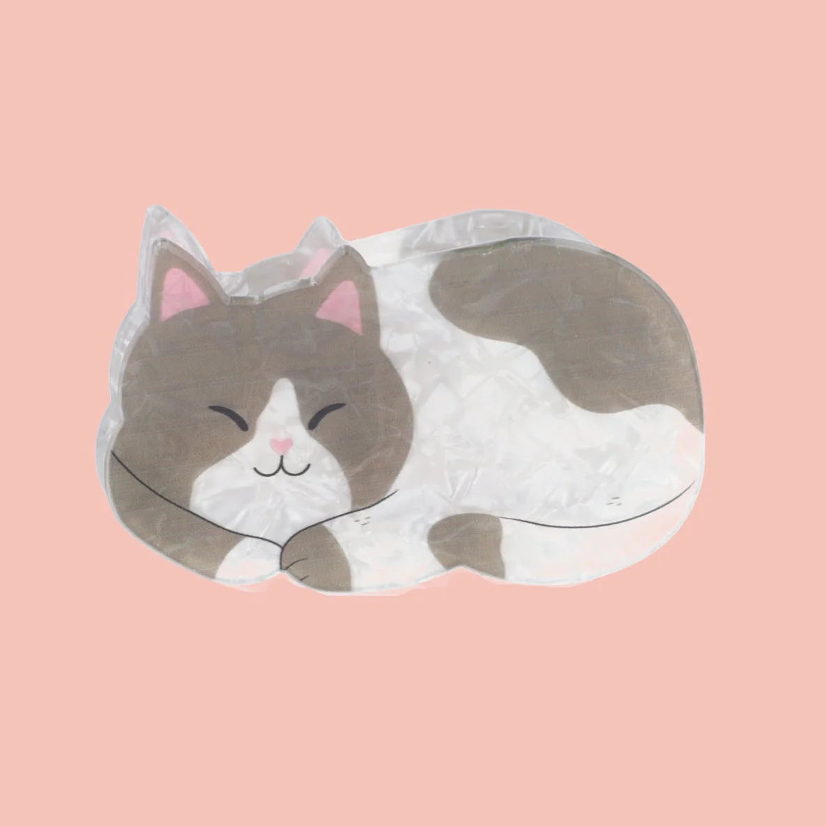 Cat Nap Hair Clip