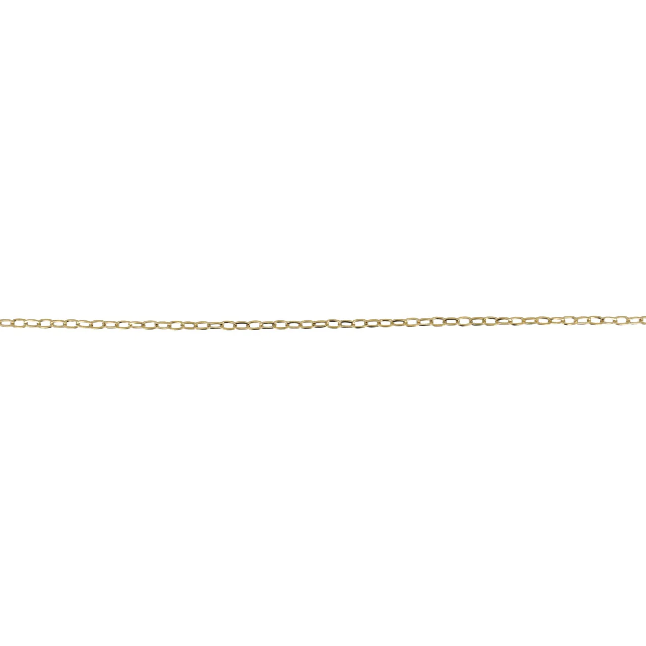 Small Oval Link Chain (Gold Plated) 20 INCH/51CM