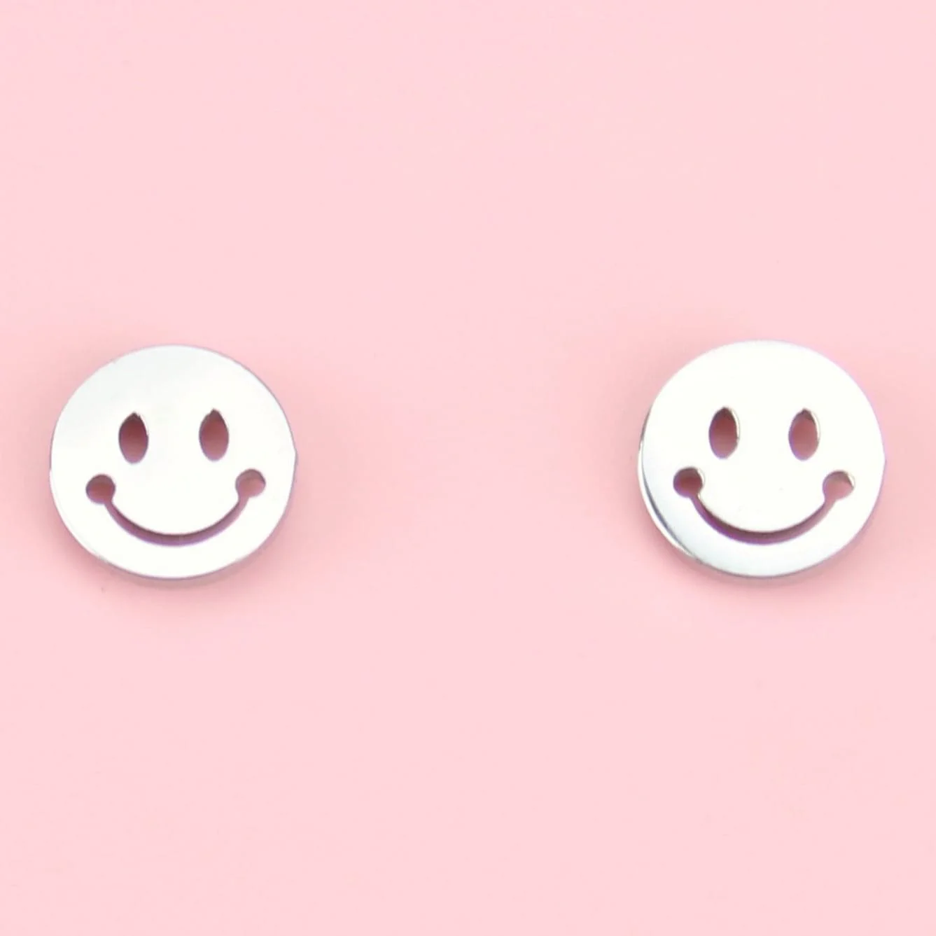 Smiley Face Stud Earrings