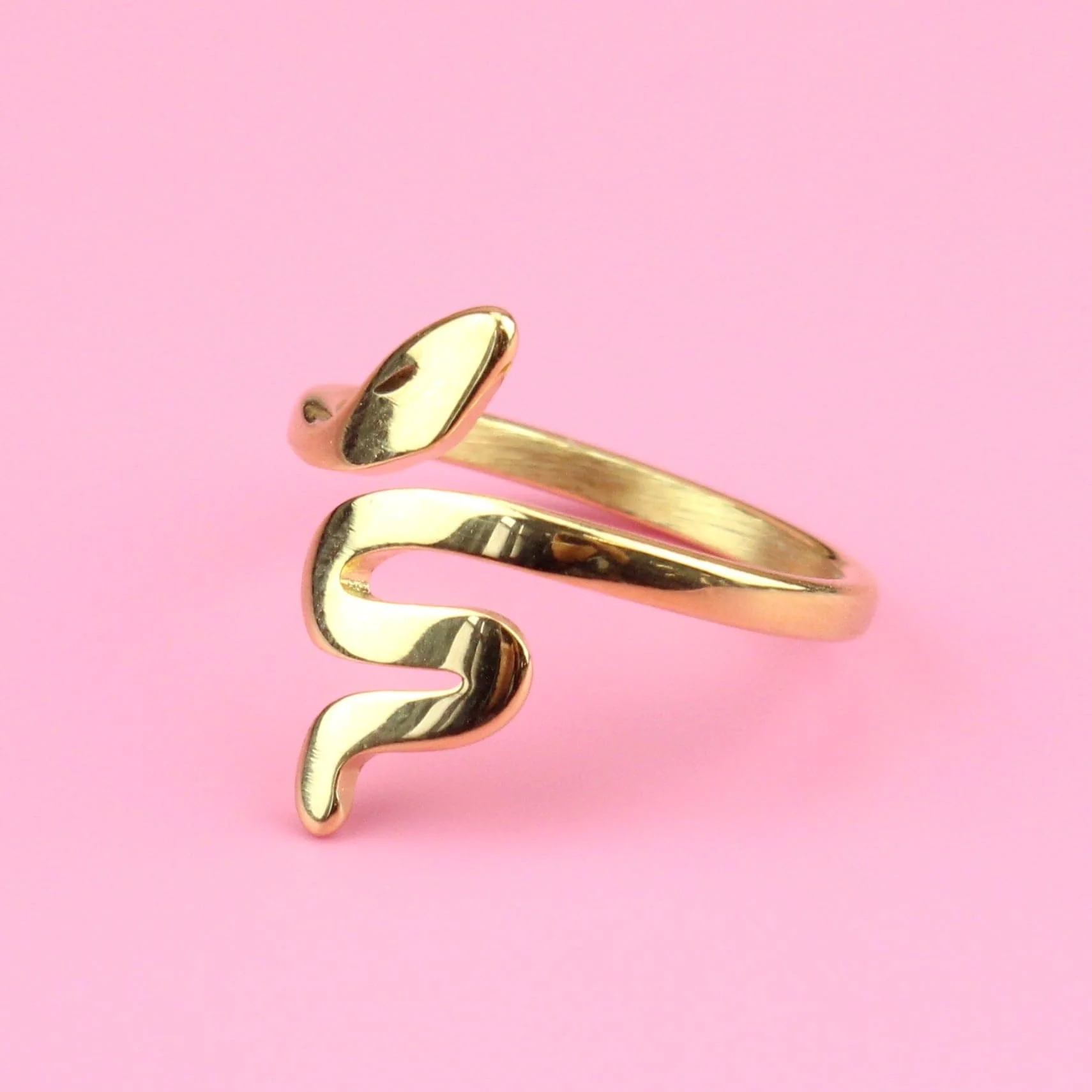 Snake Ring (Gold Plated)