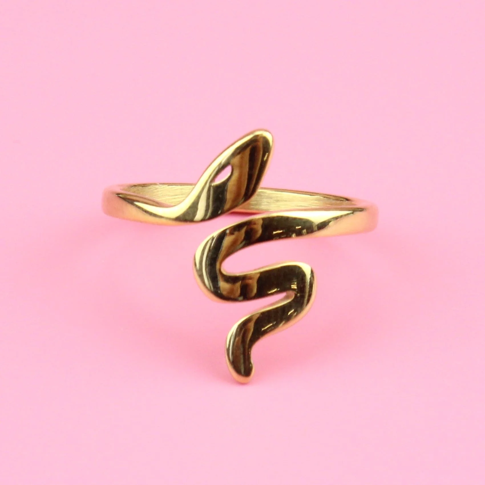 Snake Ring (Gold Plated) - Image 2