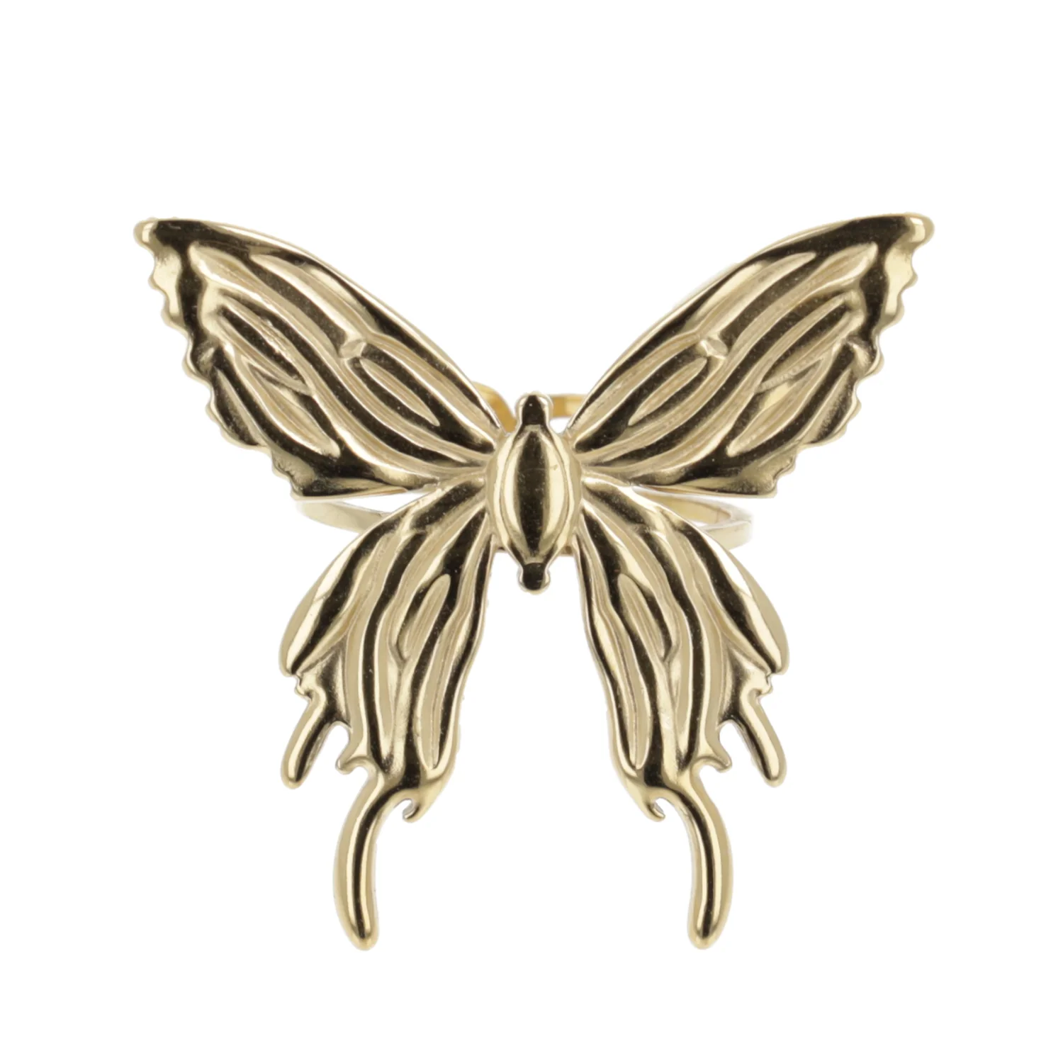 Social Butterfly Ring (Gold Plated) - Image 5