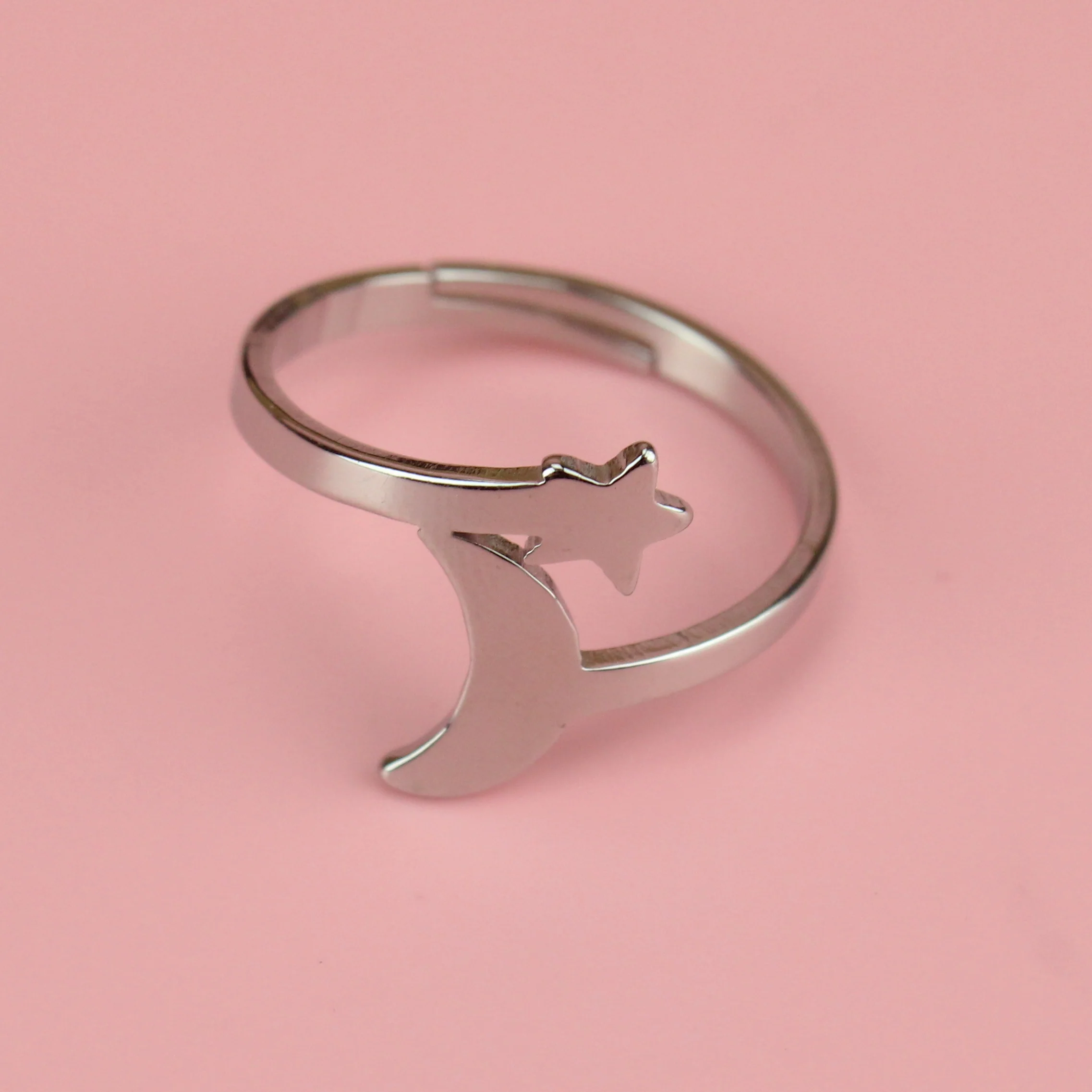 Star and Moon Ring - Image 2