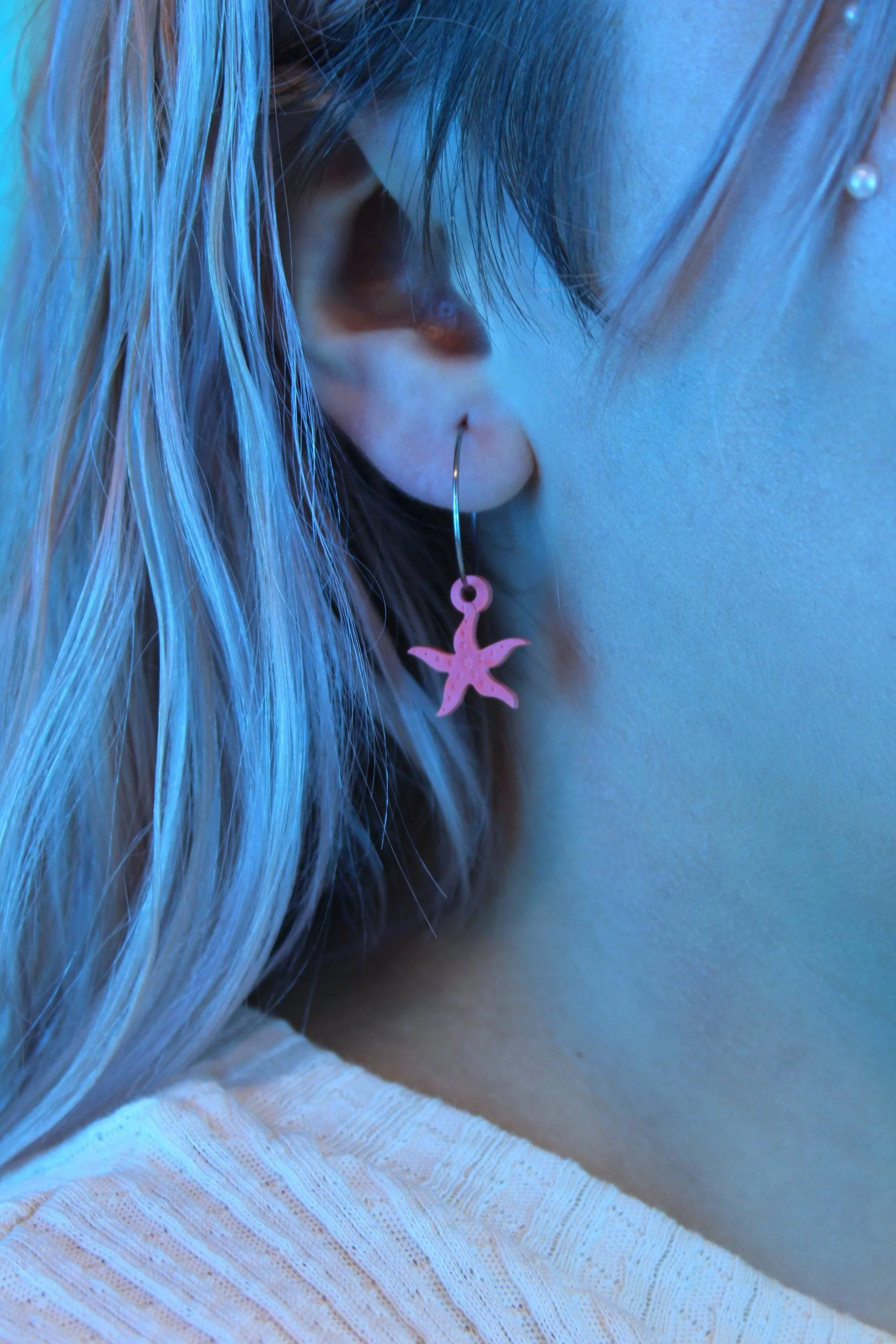 Starfish Hoop Earrings - Image 8