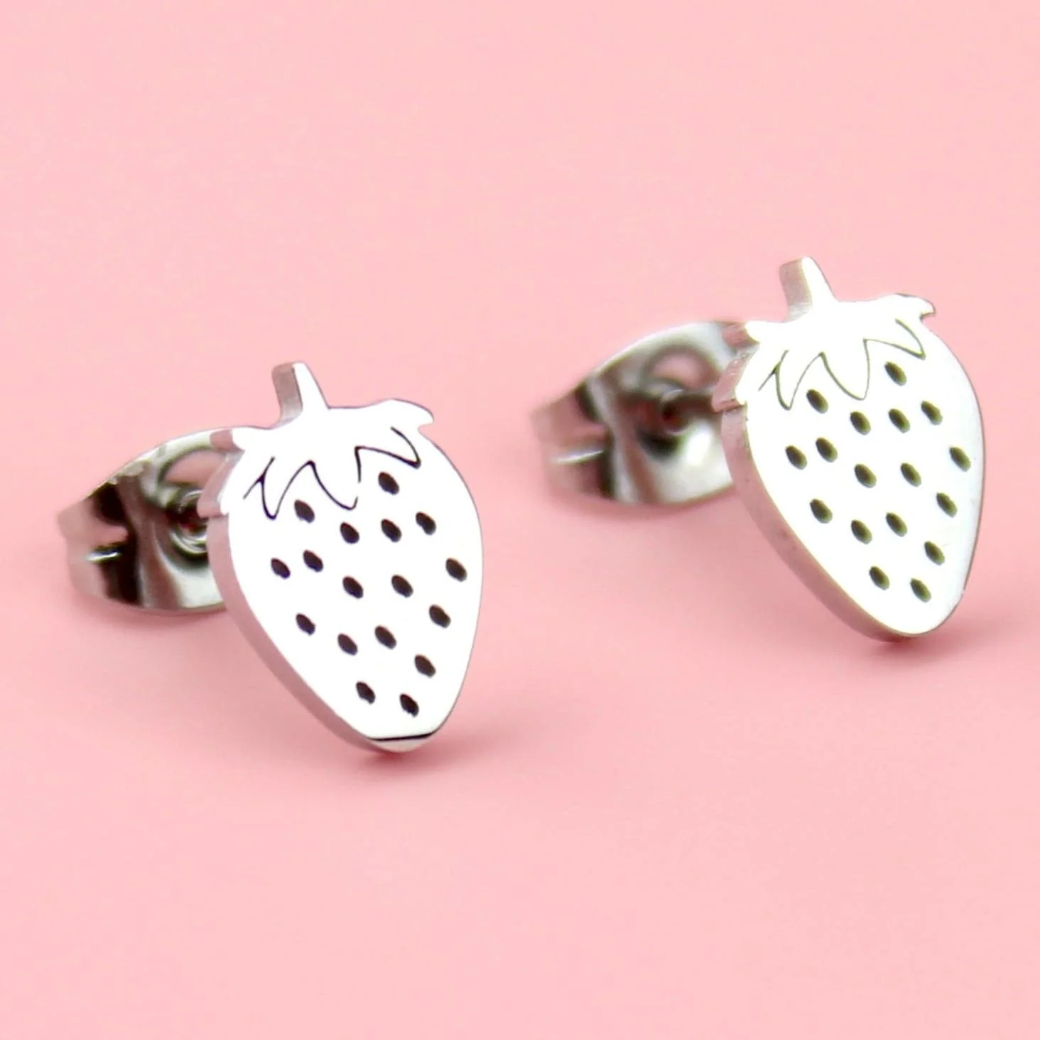 Strawberry Fields Forever Stud Earrings - Image 2