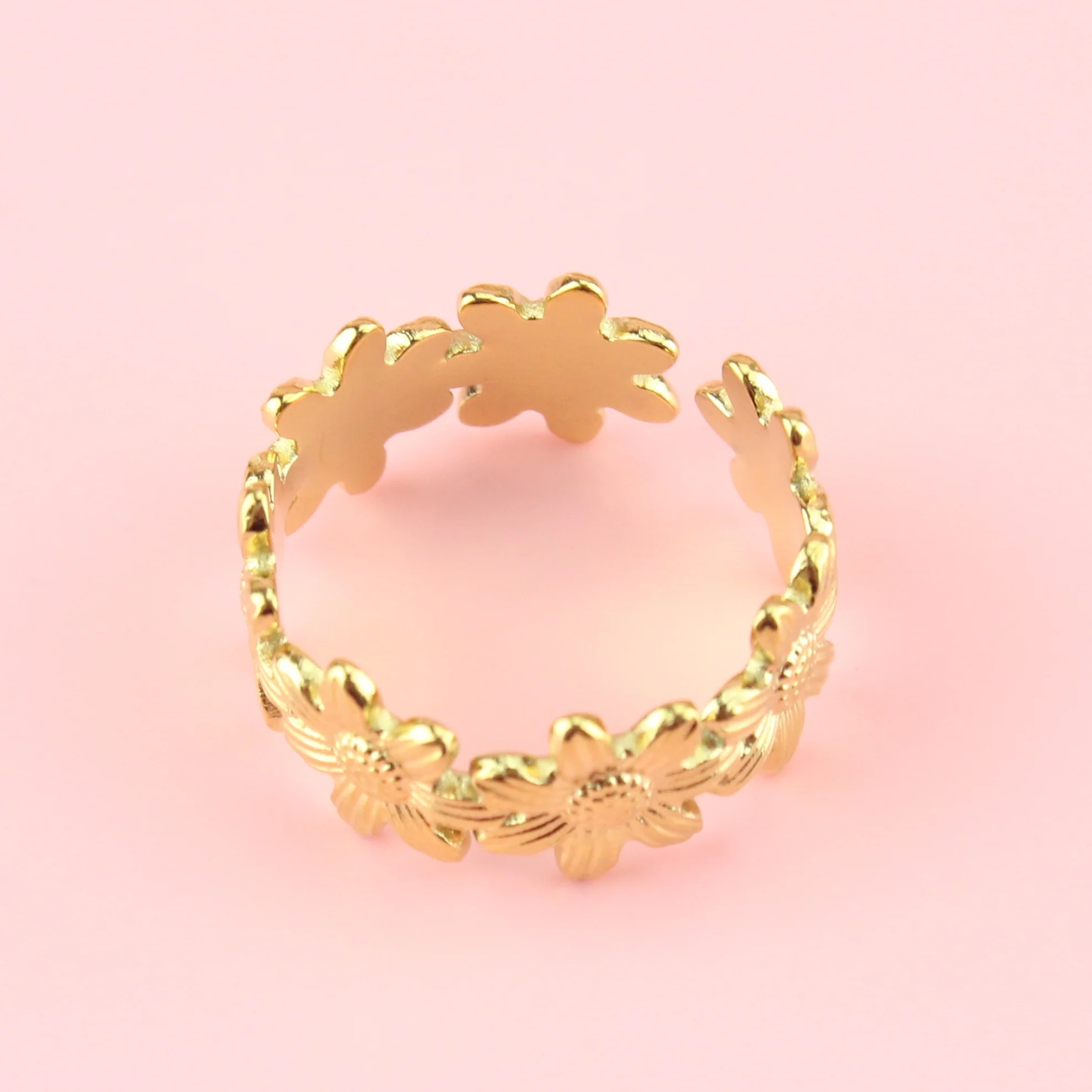 Sunflower Ring (Gold Plated) - Image 2