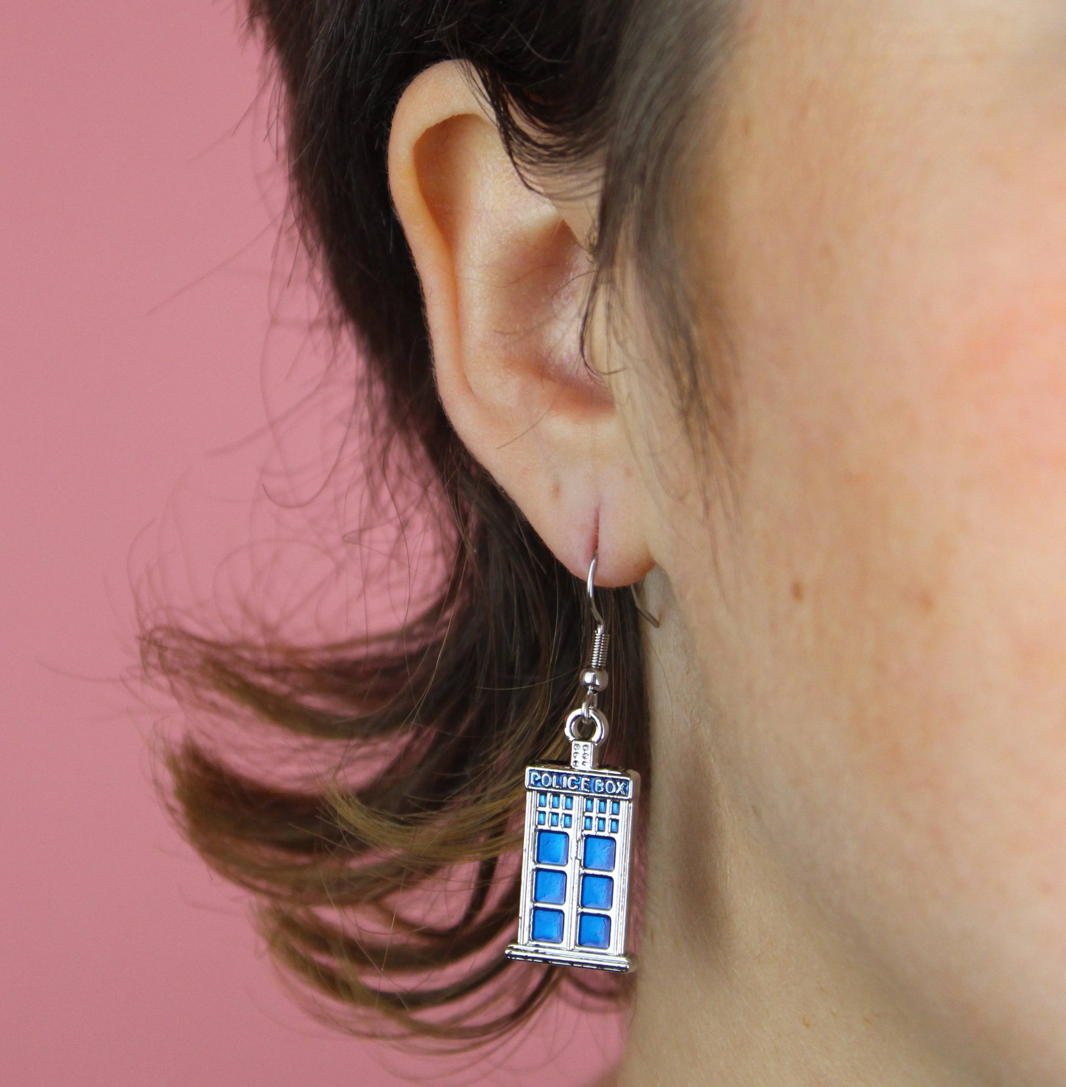 Tardis Earrings - Image 2