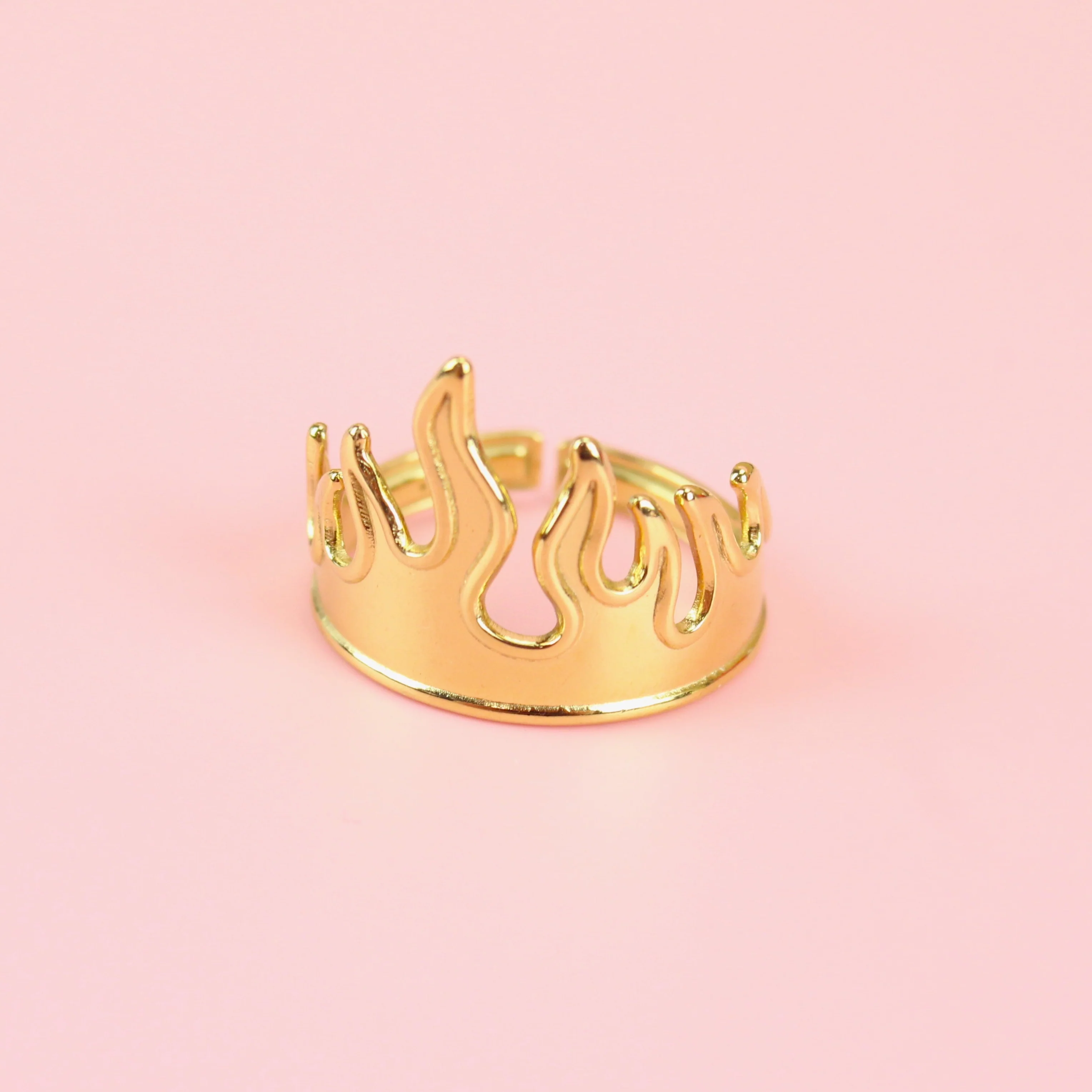 Too Hot To Handle Ring (Gold Plated)