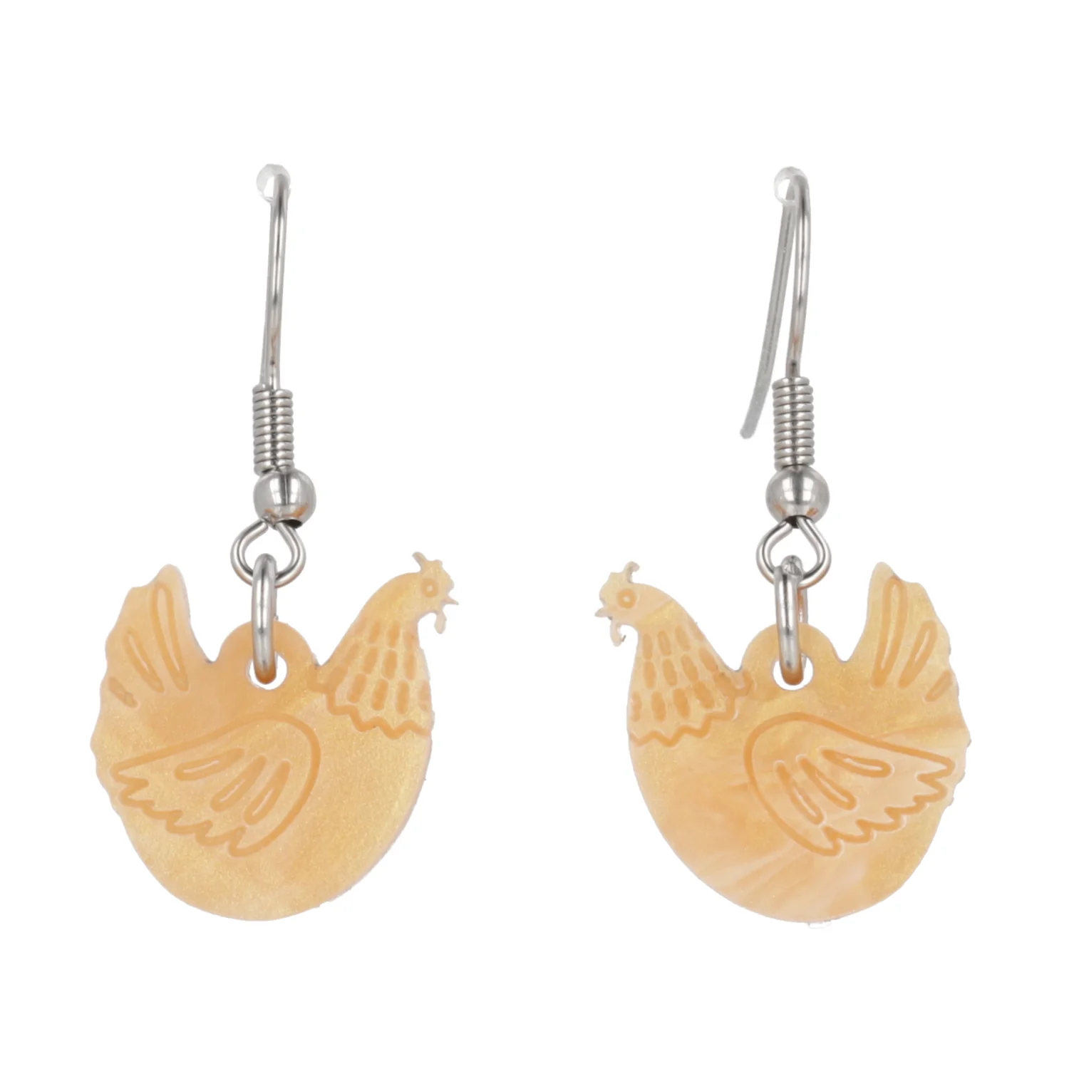 U OK Hen? Chicken Earrings - Image 7