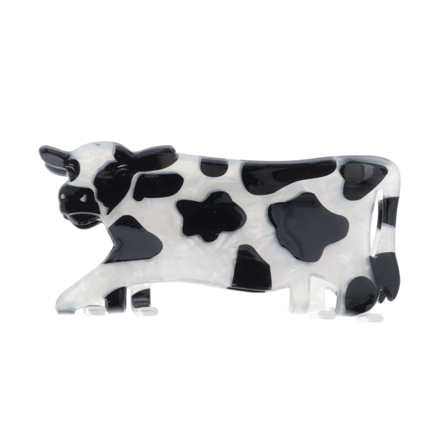 Udderly Cute Cow Hair Claw Clip - Image 3