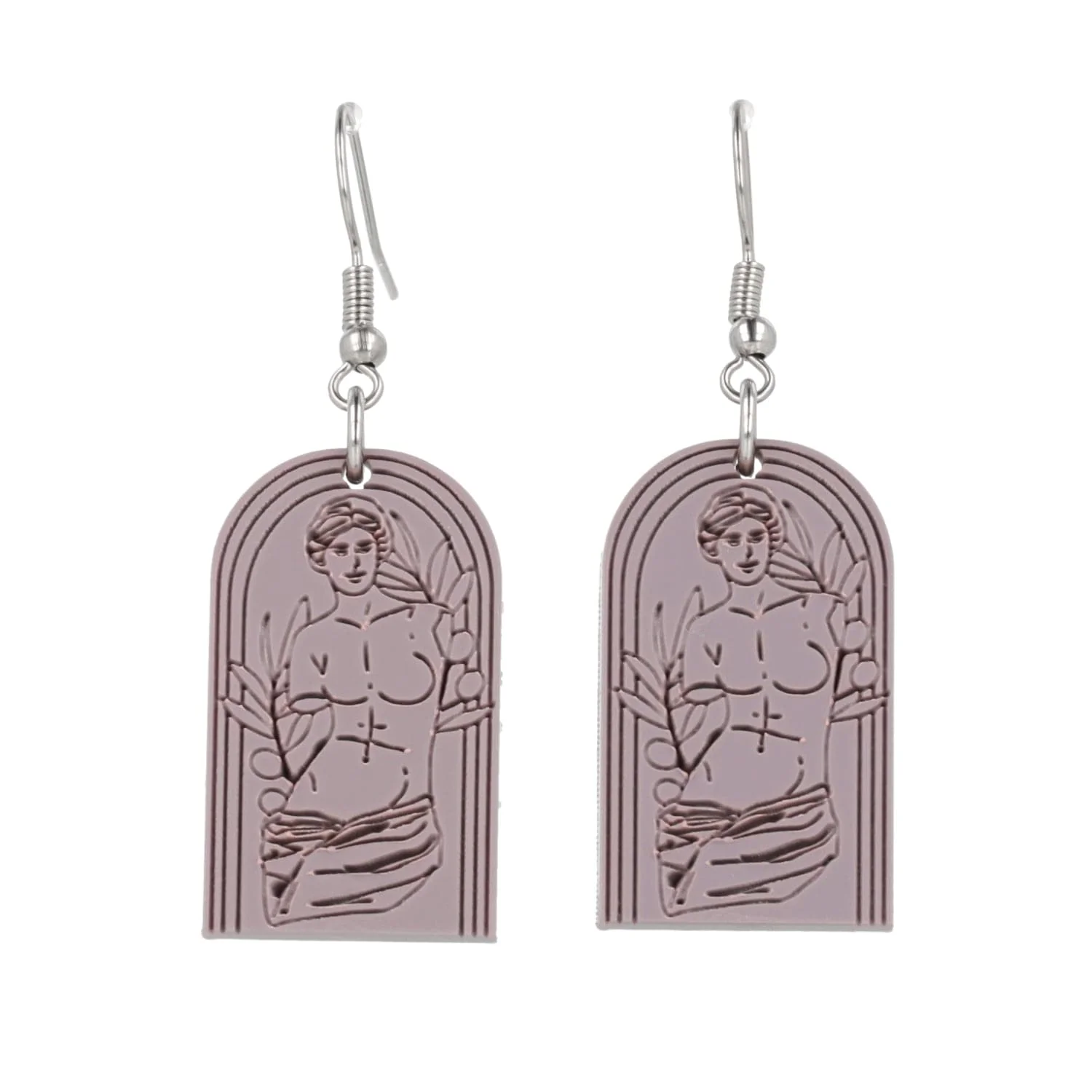 Venus De Milo Earrings - Lavender - Image 7